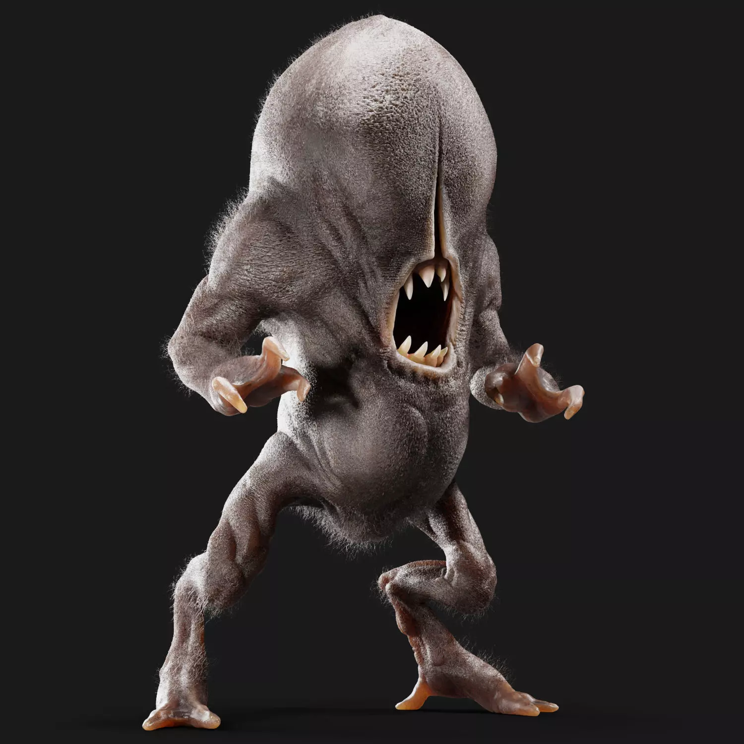 Tick Monster Blender 3D model_0