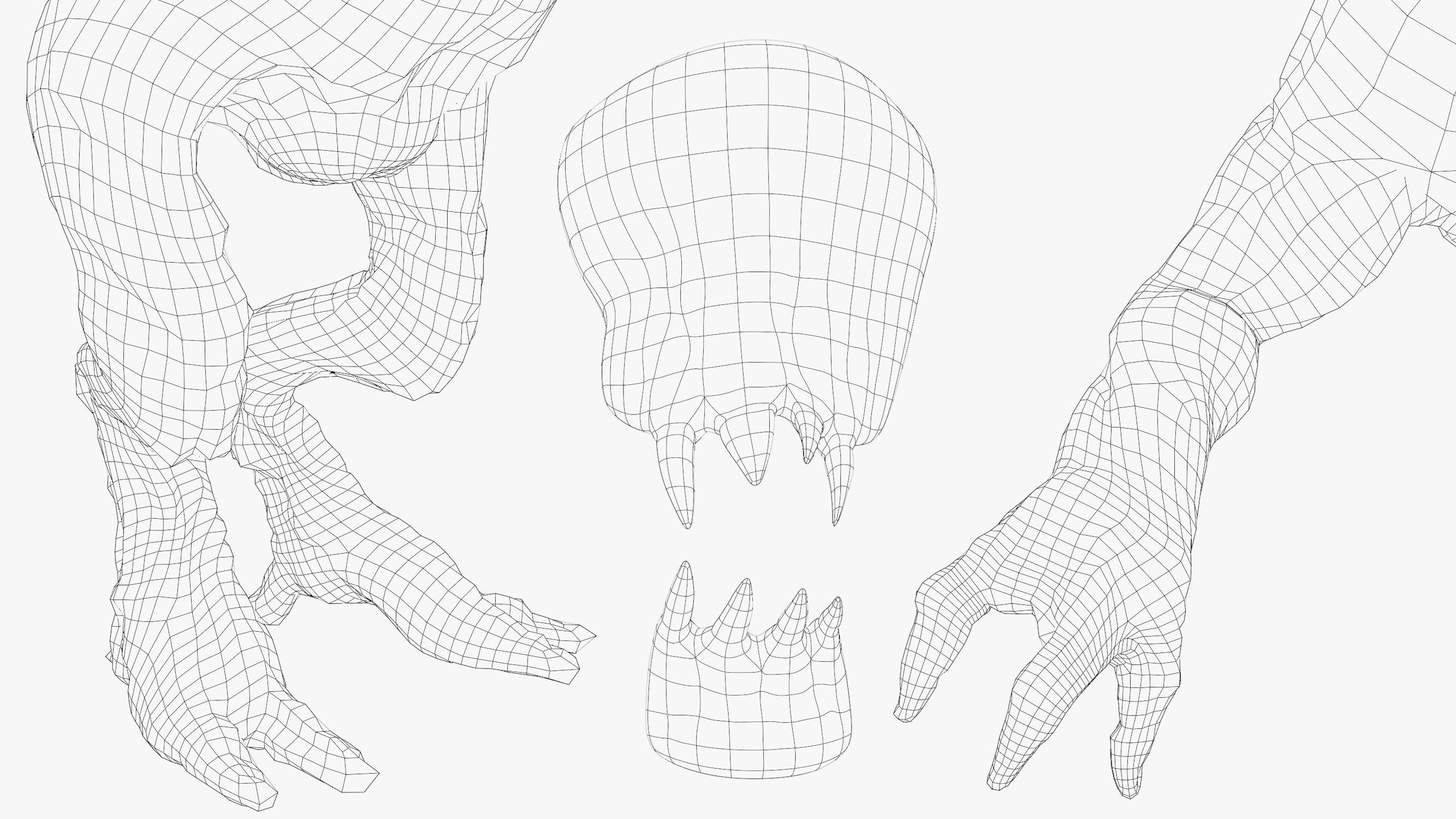 Tick Monster Blender 3D model_12