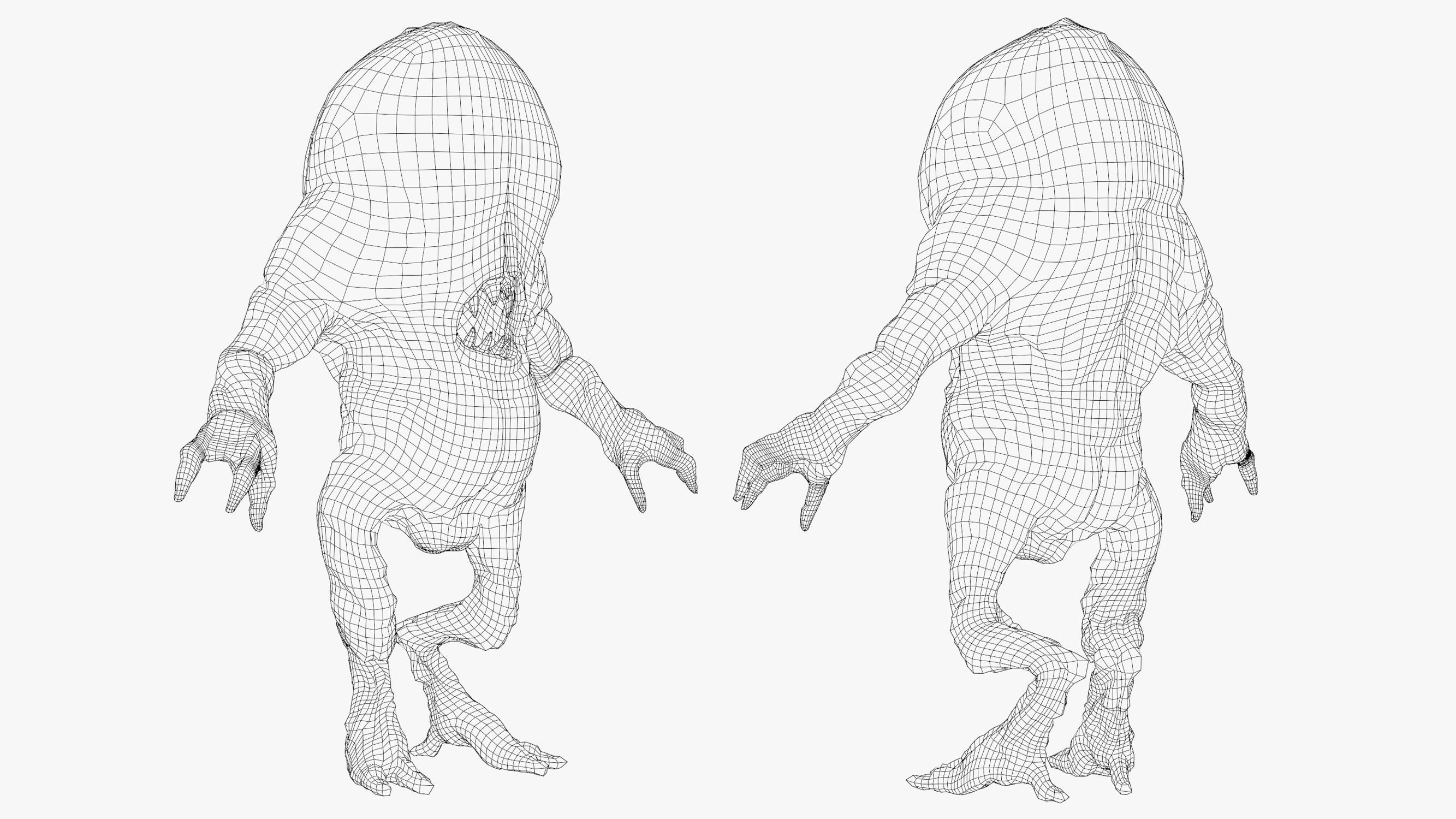 Tick Monster Blender 3D model_11