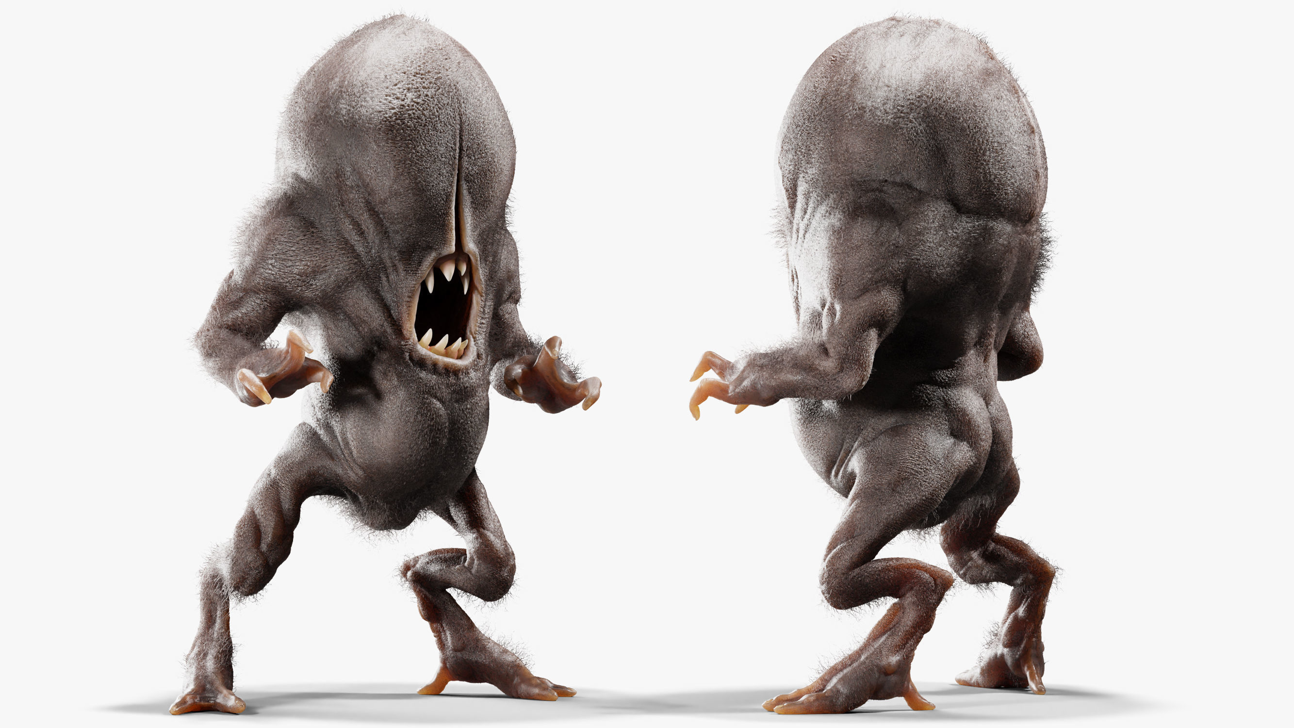 Tick Monster Blender 3D model_2