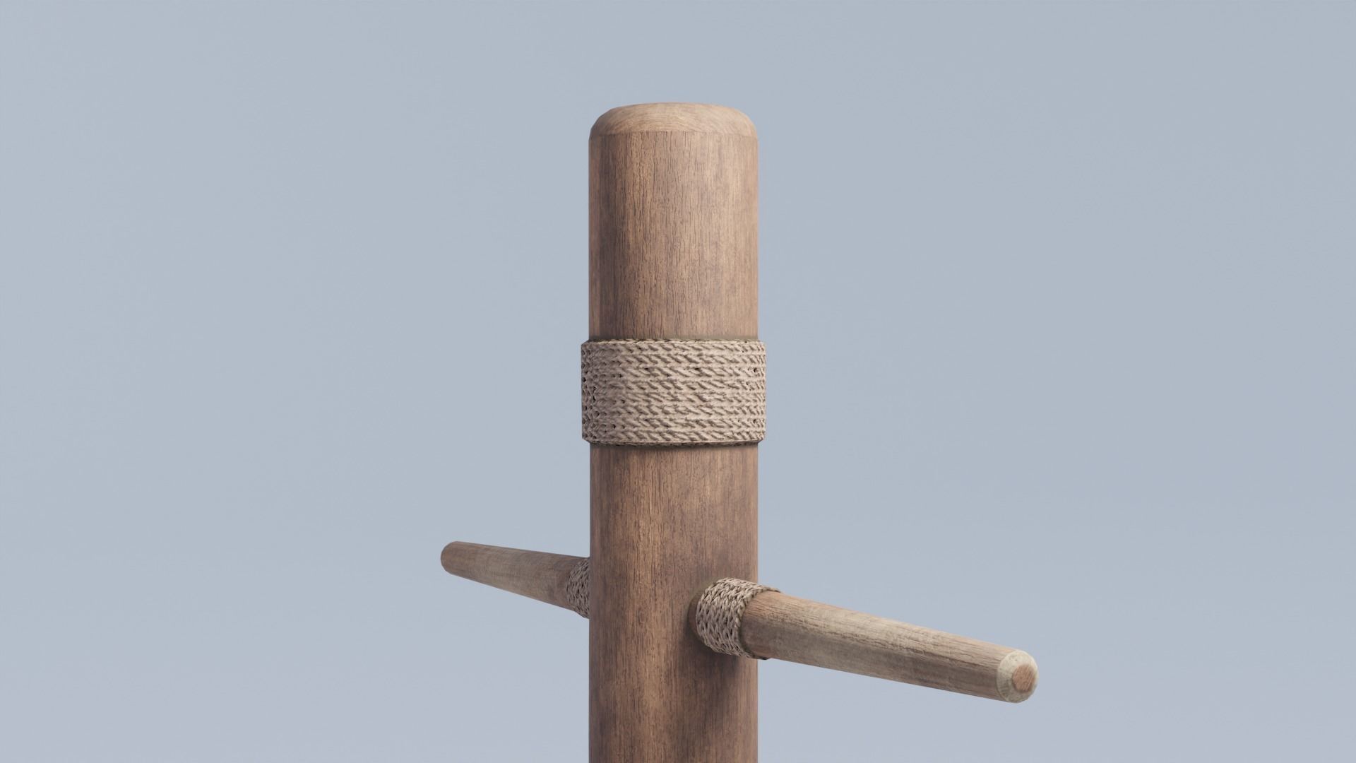 Training Dummy Low-poly 3D model_4