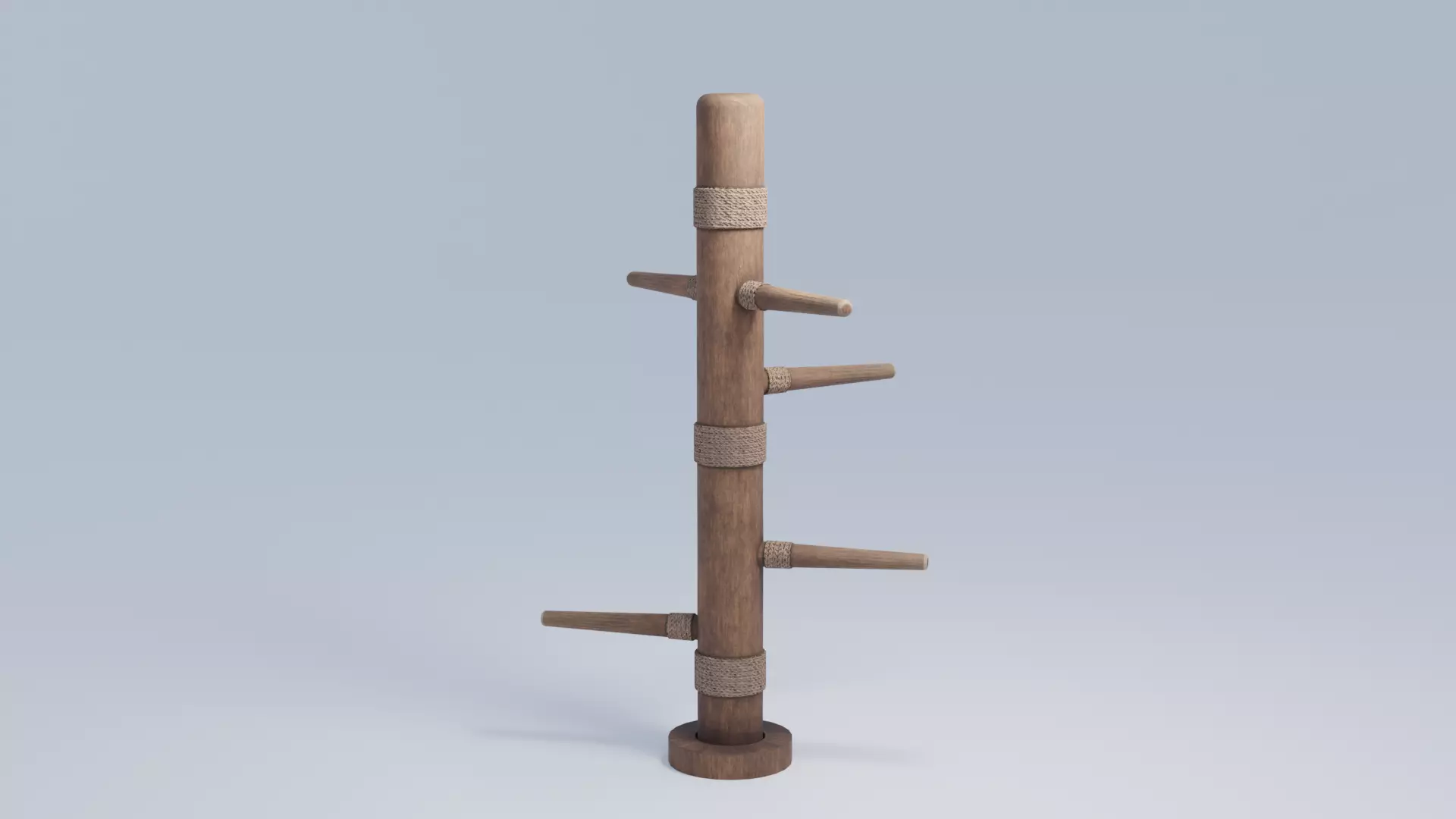 Training Dummy Low-poly 3D model_0