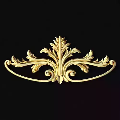 Central decor ornament for furniture