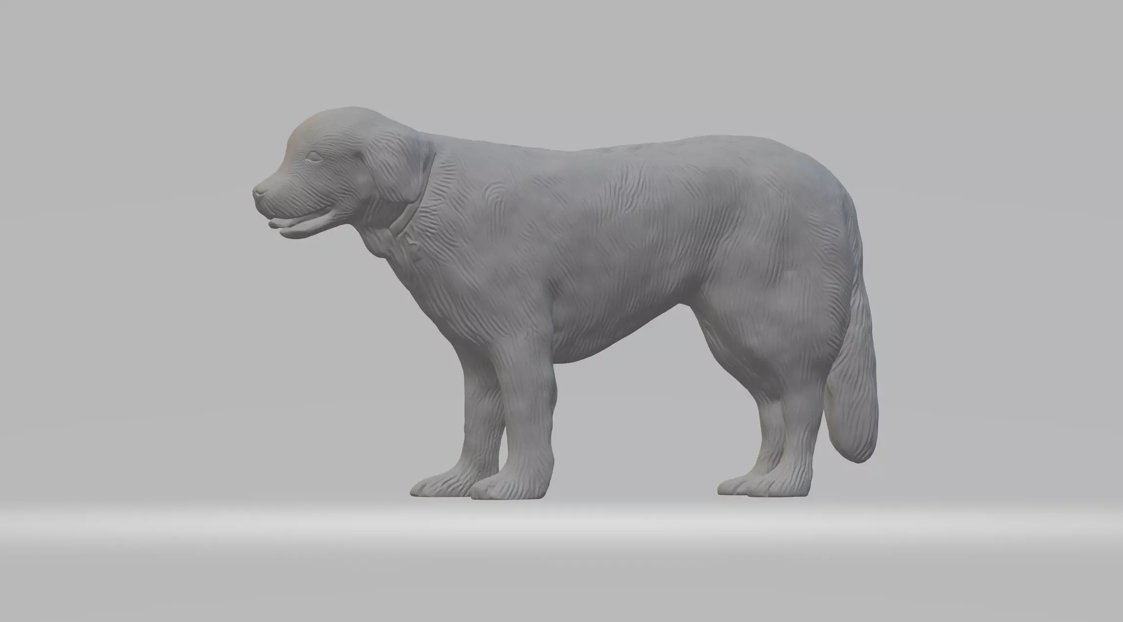 Golden Retriever 3D print model