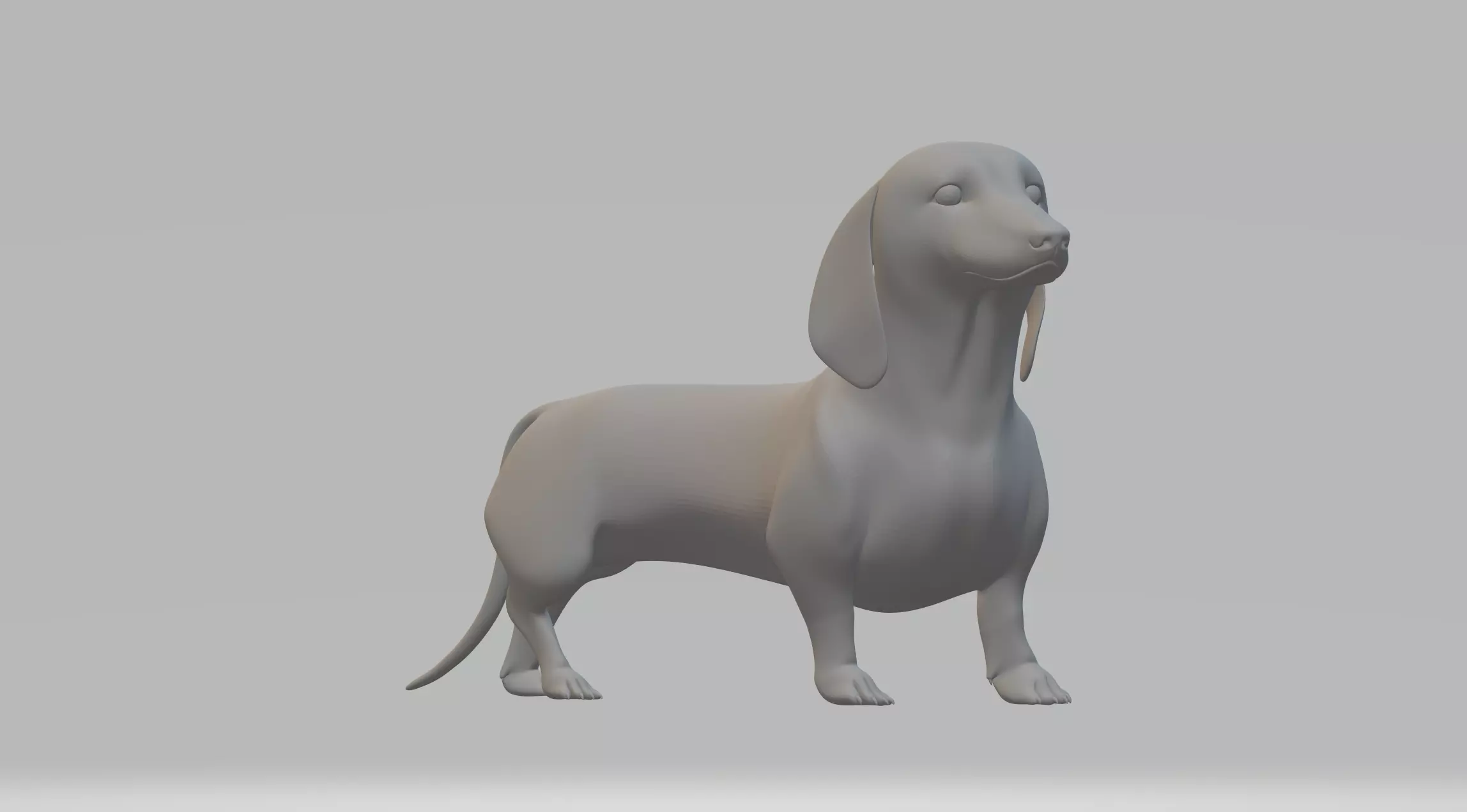 Dachshund Dog 3D print model_0