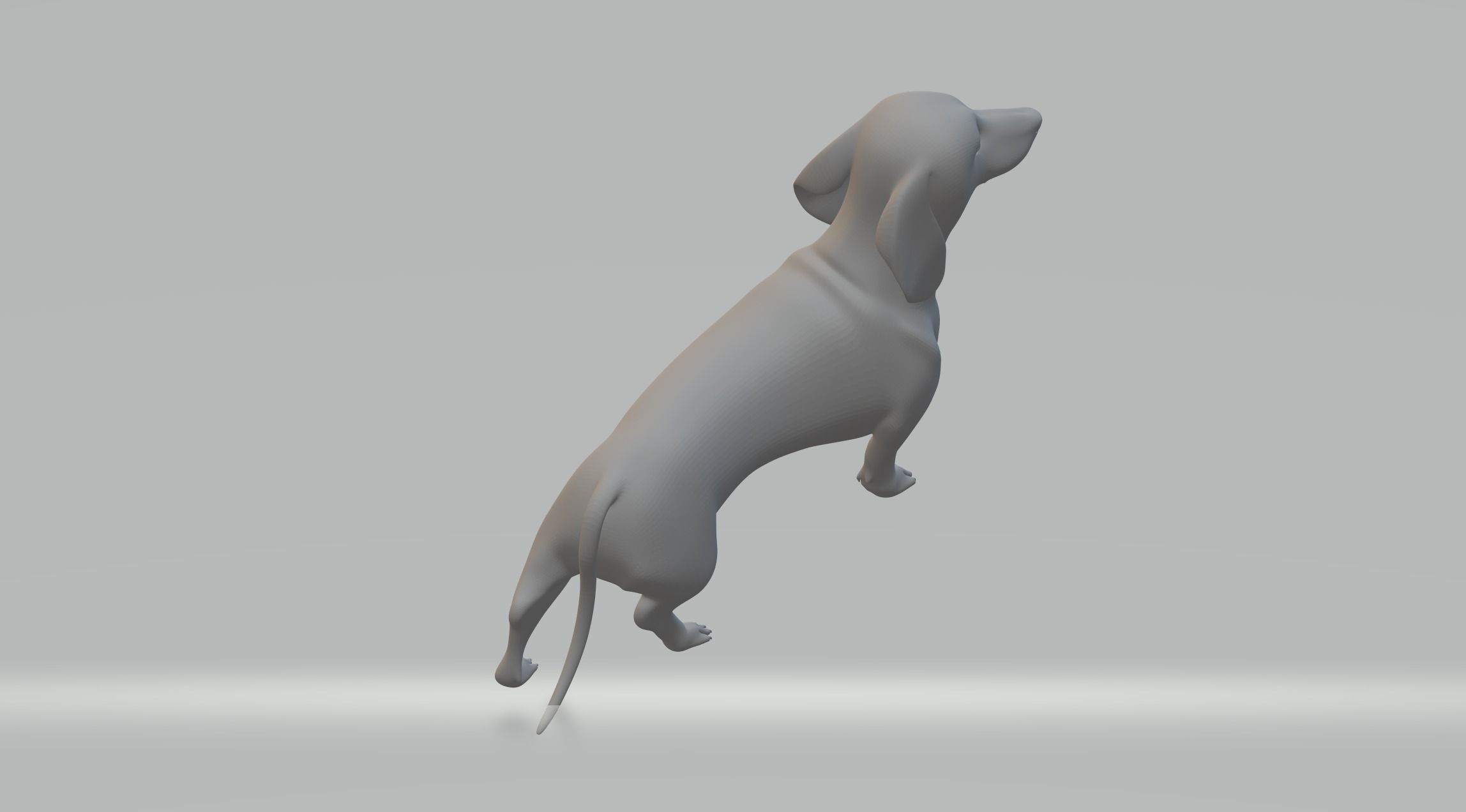 Dachshund Dog 3D print model_4