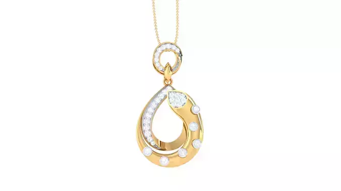 Women Pendant 3dm STL OBJ FBX Renders Details