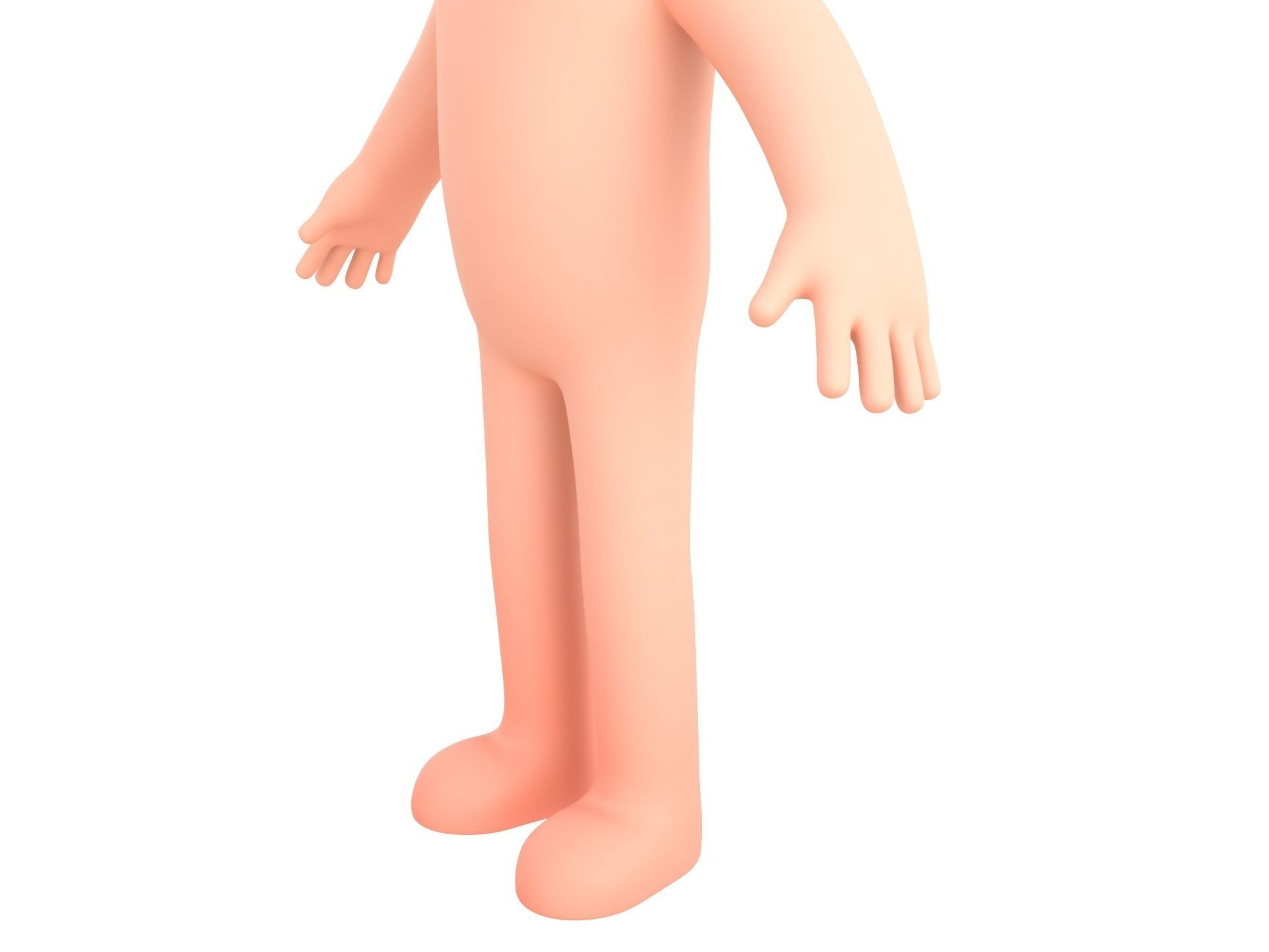 Character219 Cartoon Man 3D model_8