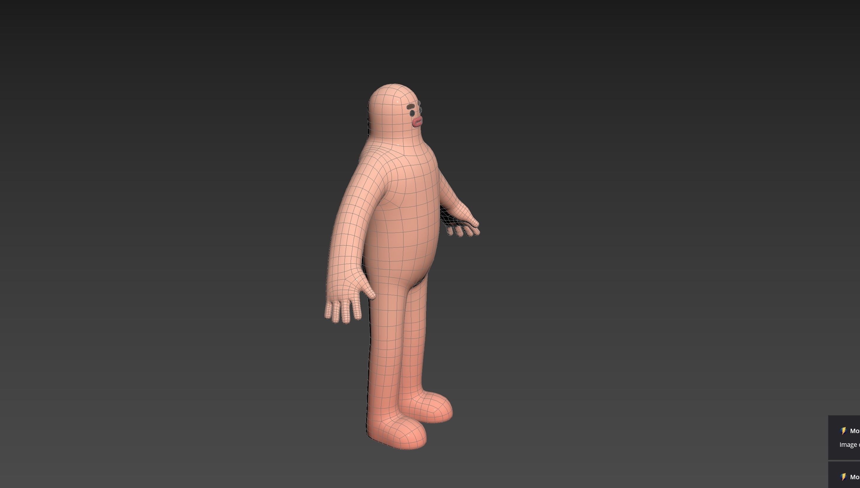 Character219 Cartoon Man 3D model_16
