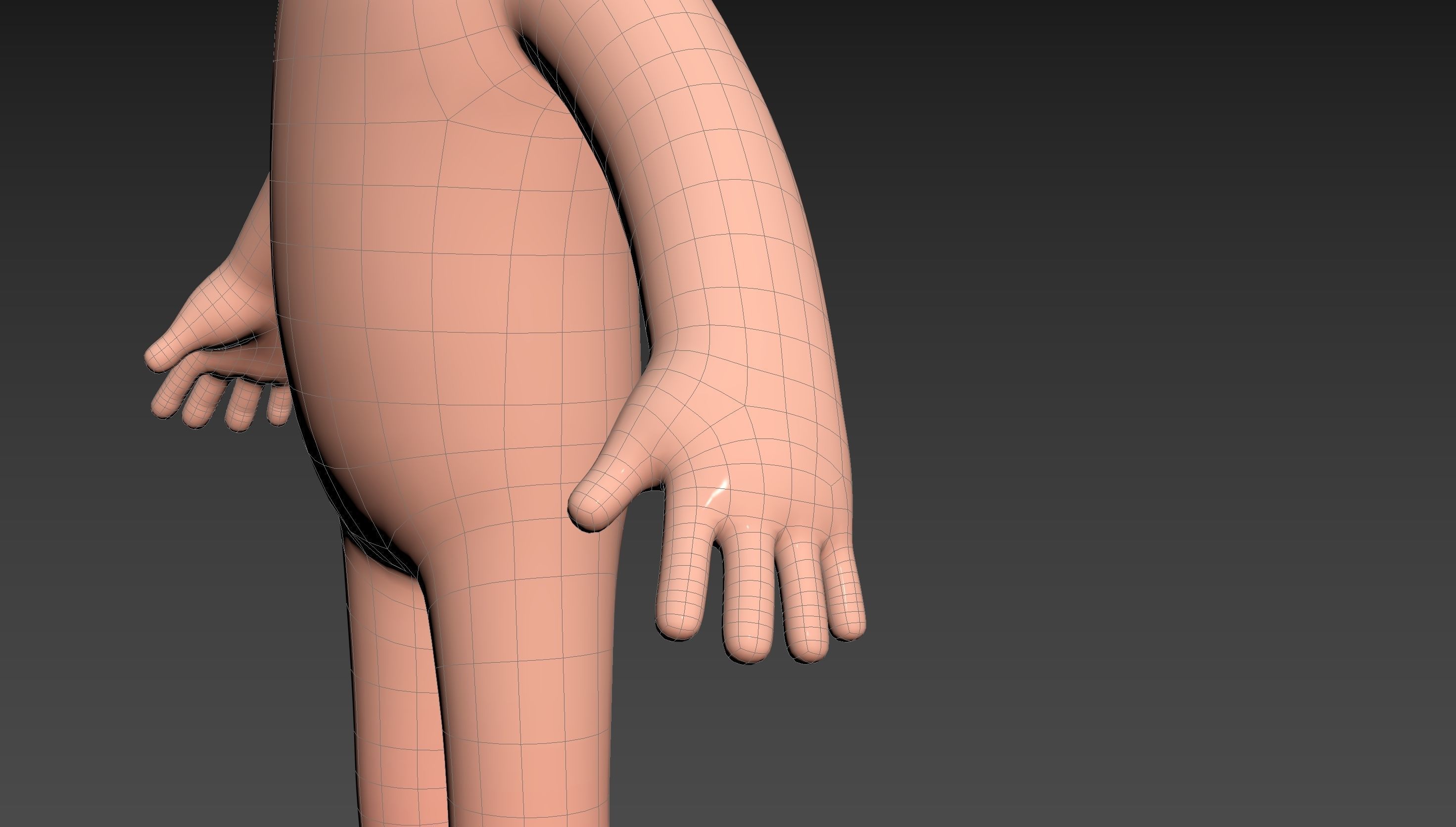 Character219 Cartoon Man 3D model_28