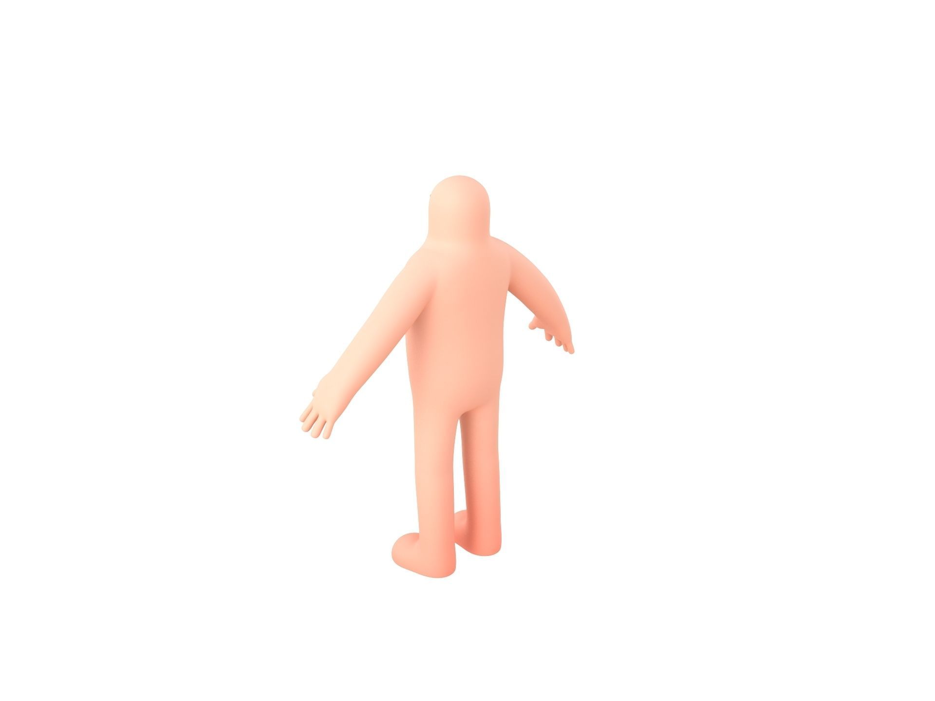 Character219 Cartoon Man 3D model_6