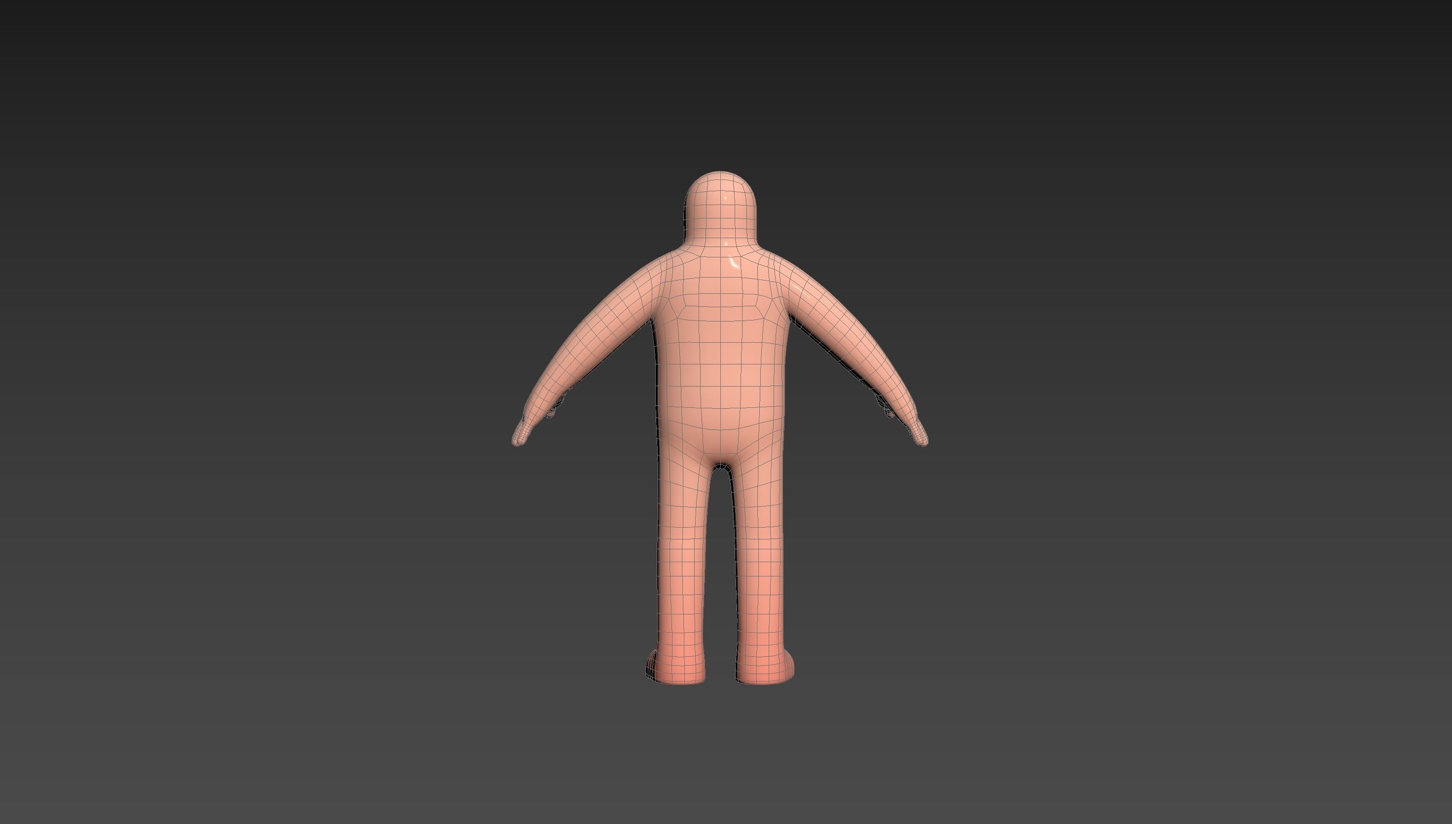 Character219 Cartoon Man 3D model_20
