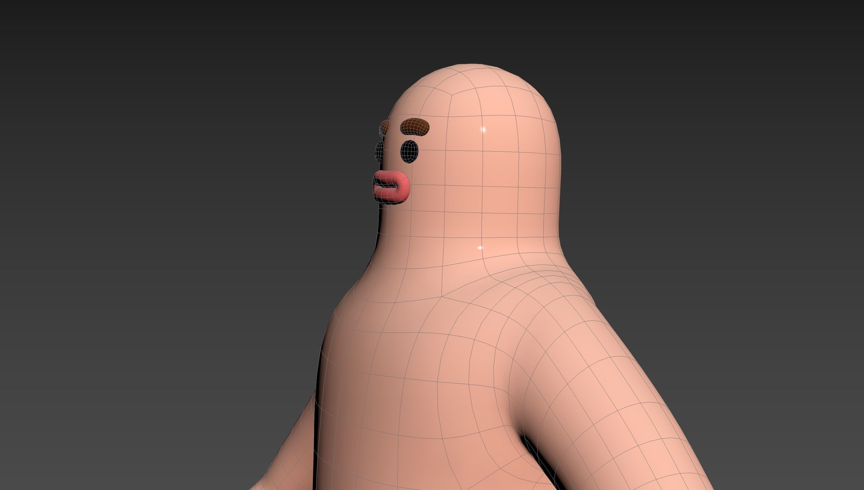 Character219 Cartoon Man 3D model_30