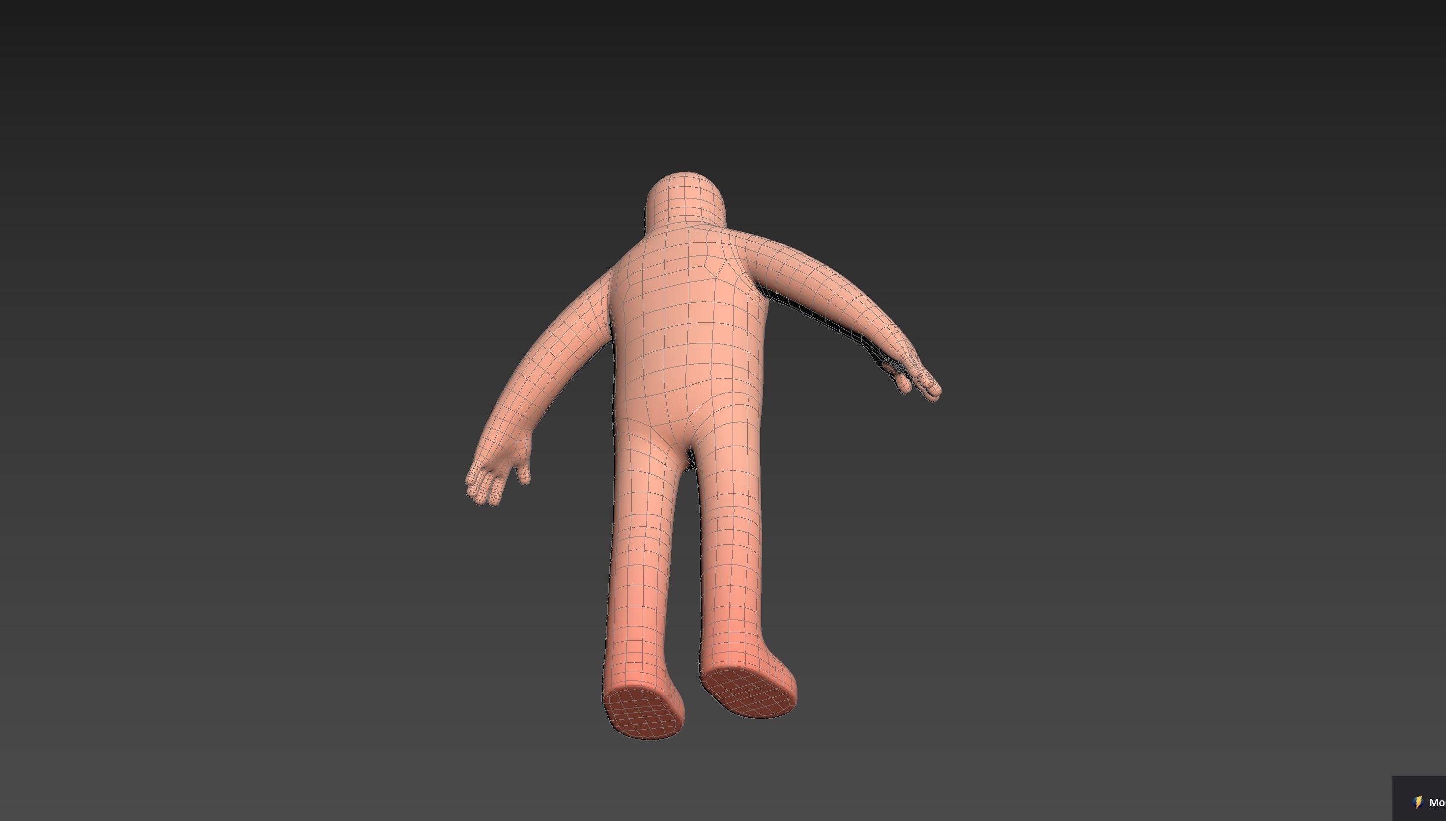 Character219 Cartoon Man 3D model_19