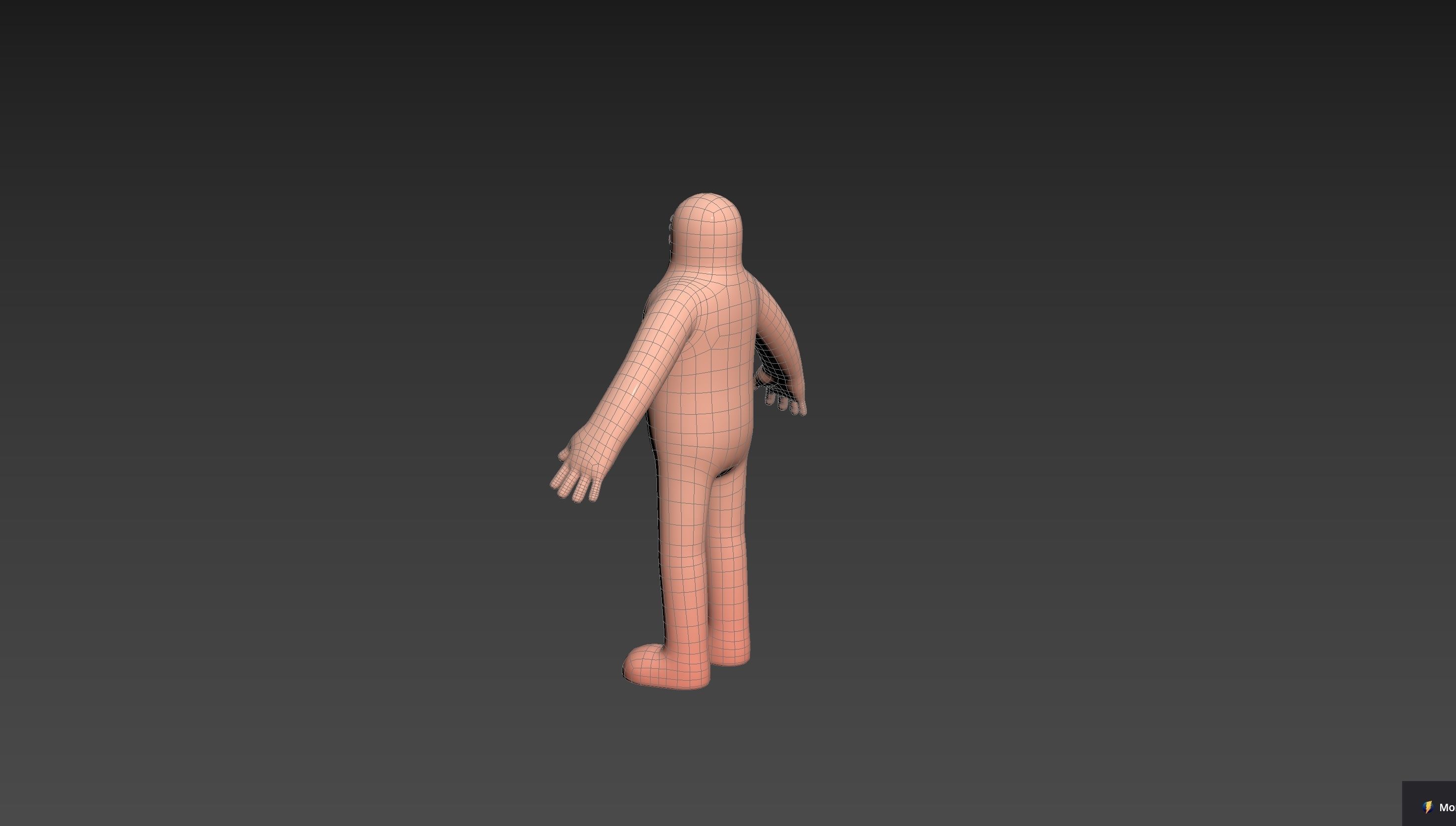 Character219 Cartoon Man 3D model_24