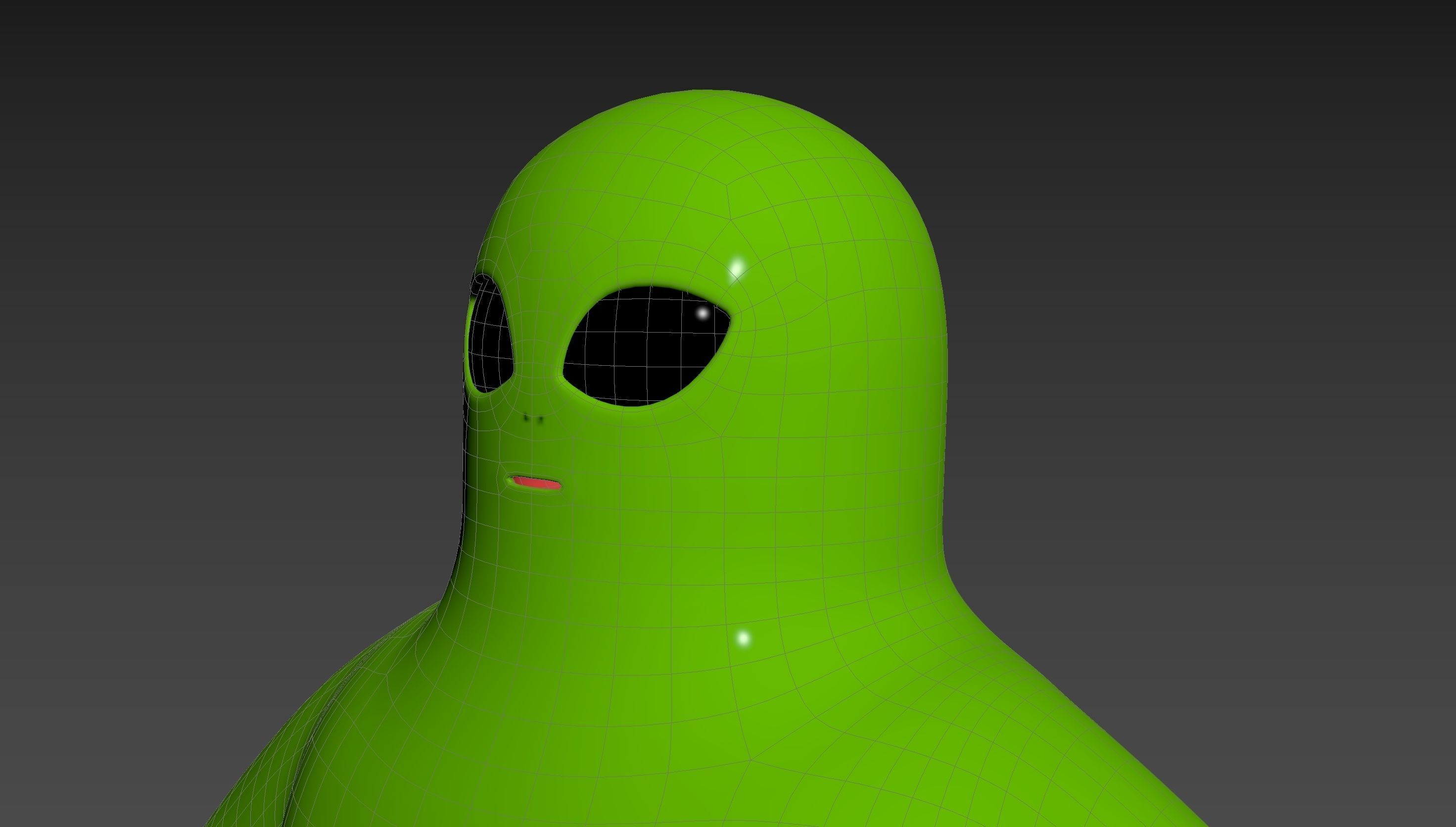 Character220 Alien 3D model_29