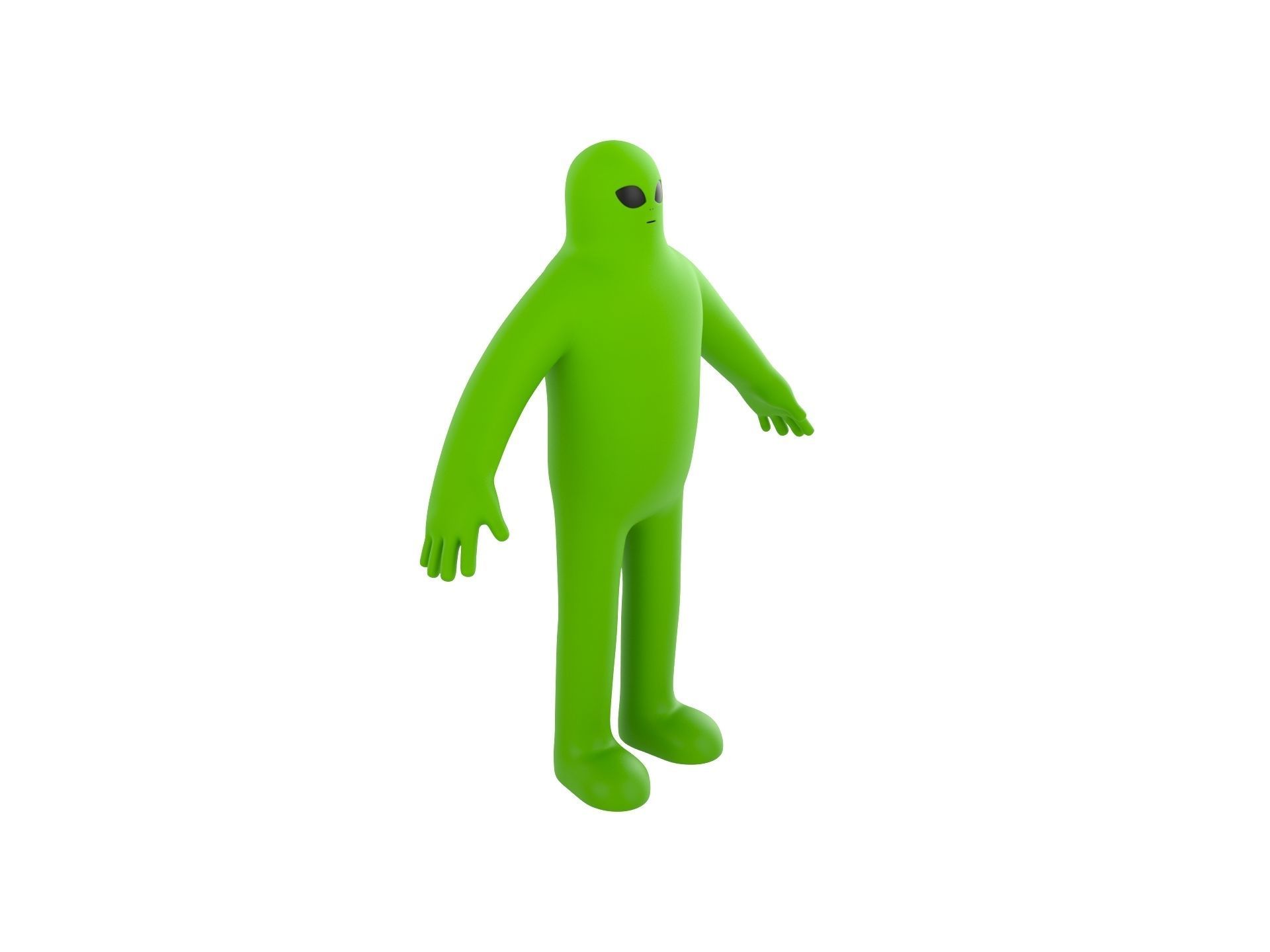 Character220 Alien 3D model_2