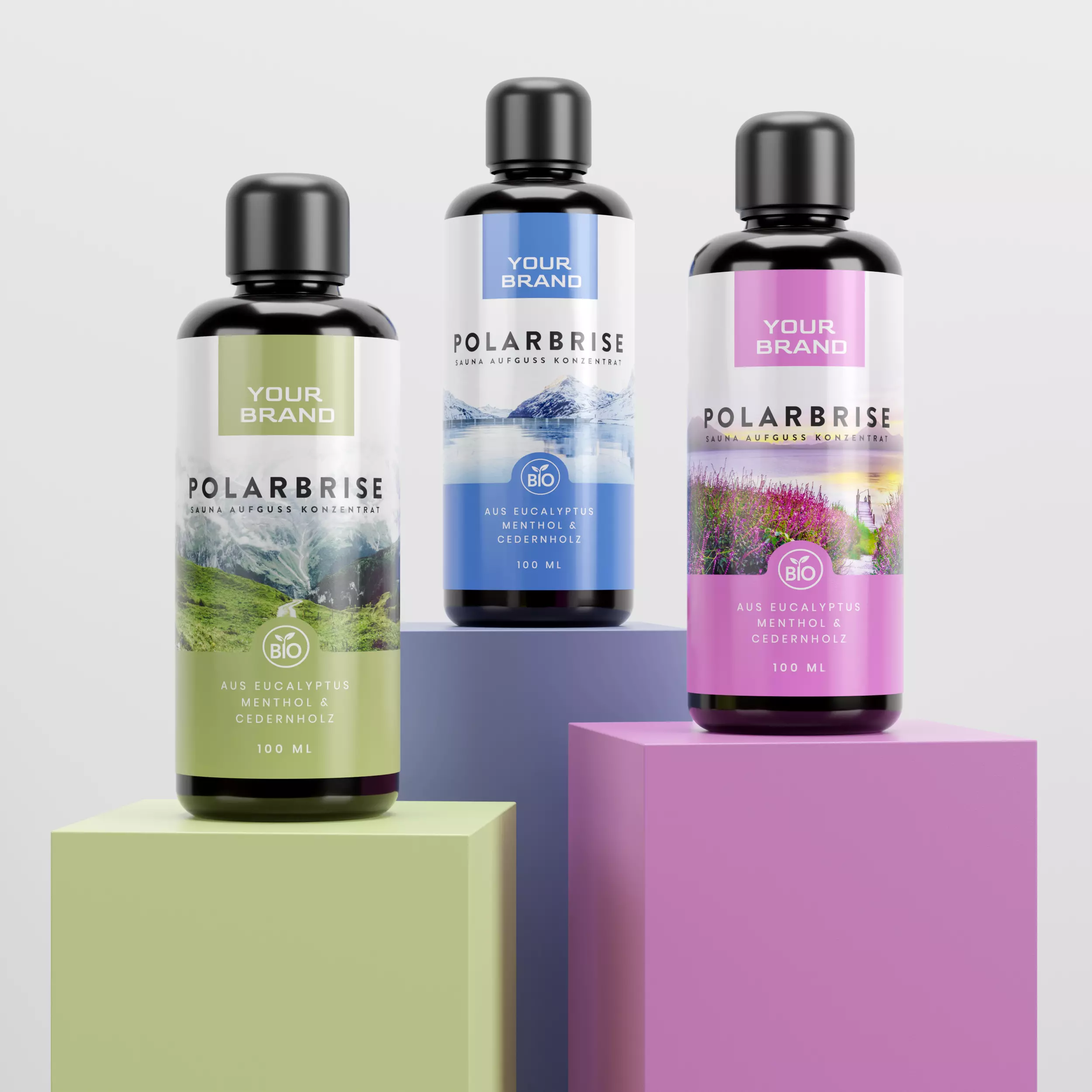 Black Bottle Essential Oil 3D model_0