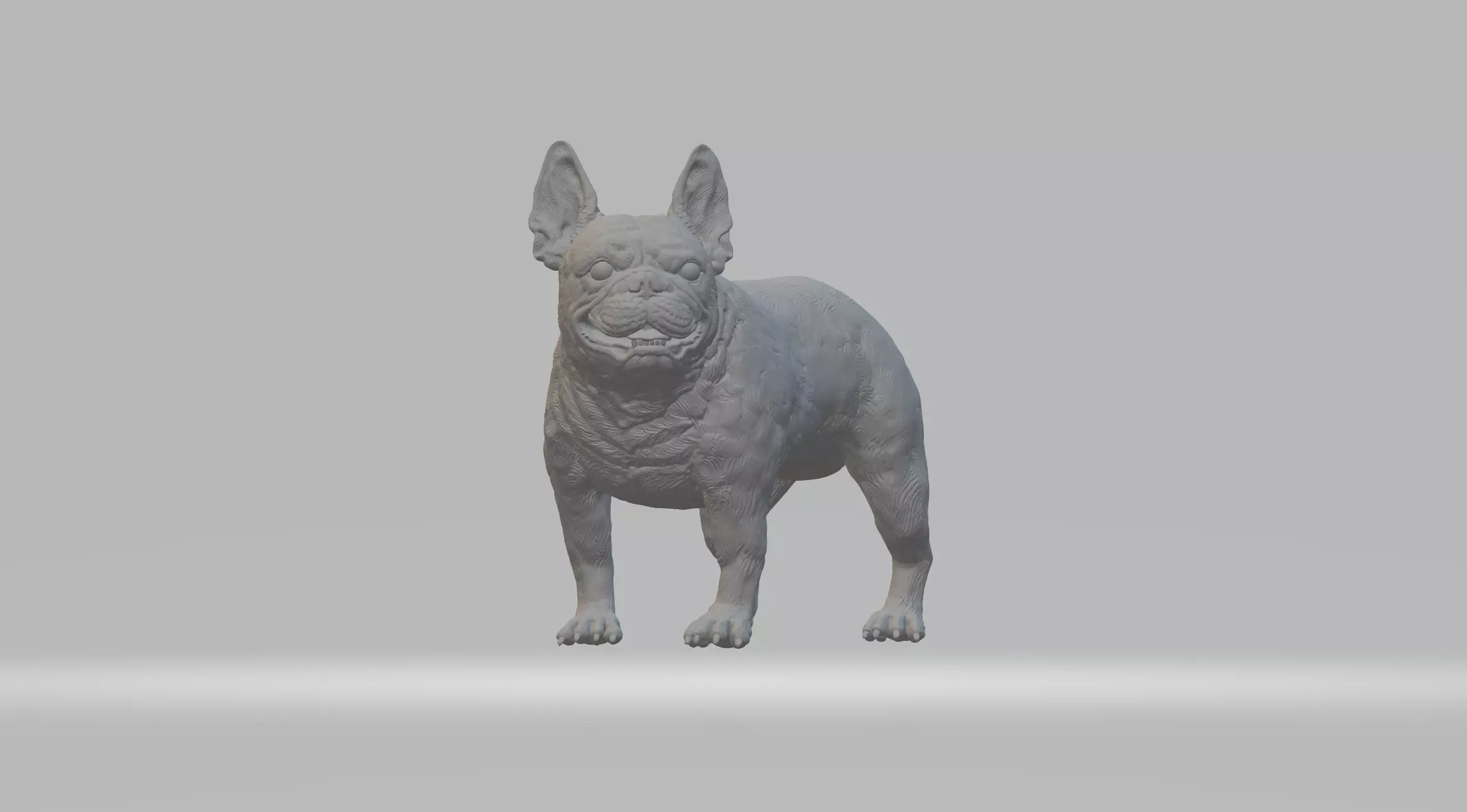 Pug Dog 3D print model_0