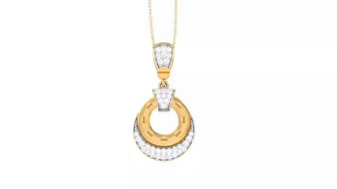Women Pendant 3dm STL OBJ FBX Renders Details