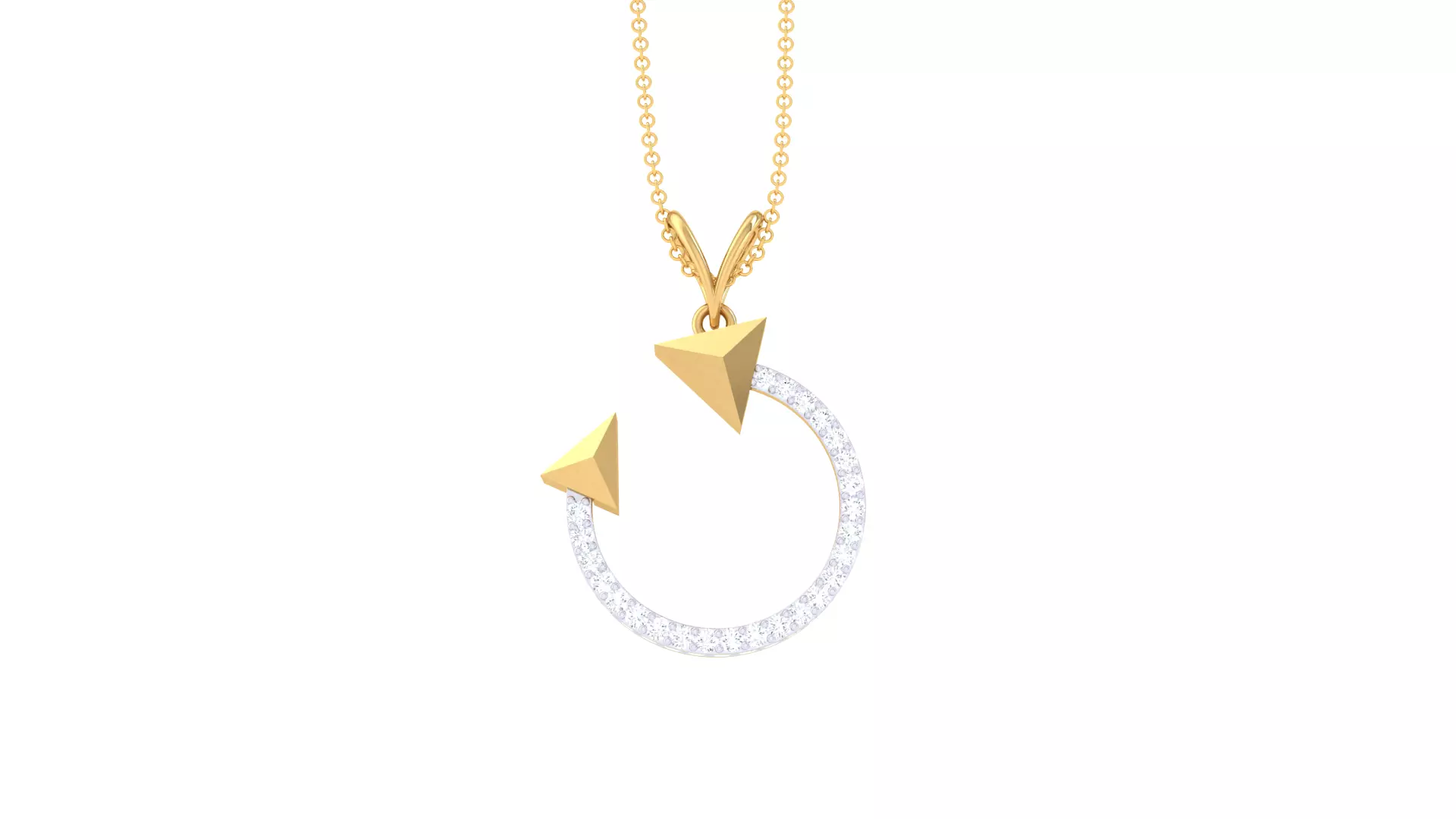 Women Pendant 3dm STL OBJ FBX Renders Details 3D print model_0