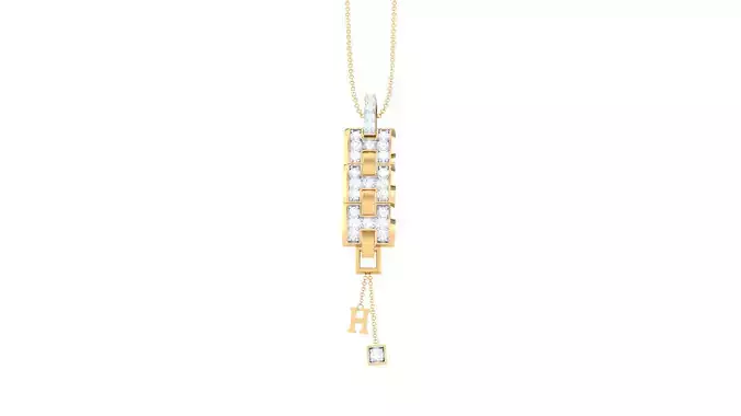 Women Pendant 3dm STL OBJ FBX Renders Details