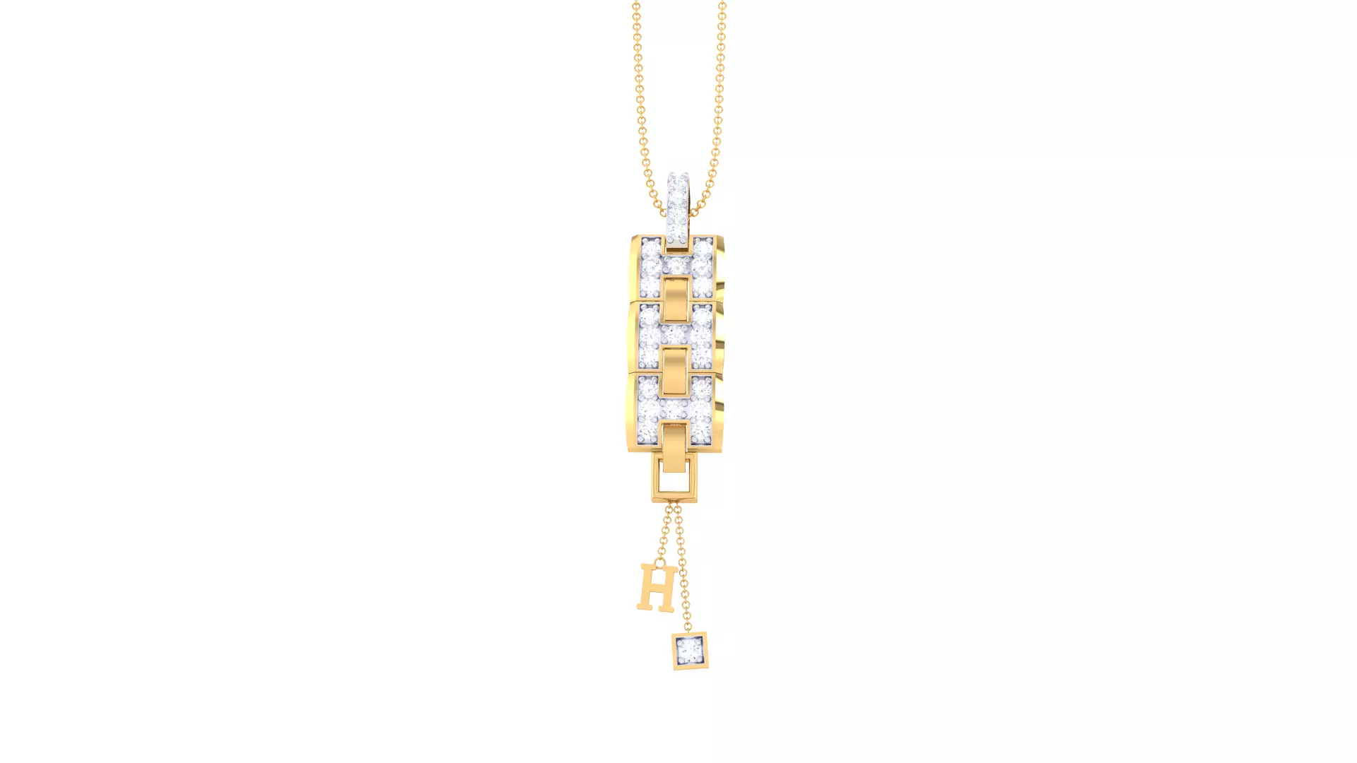 Women Pendant 3dm STL OBJ FBX Renders Details 3D print model_0