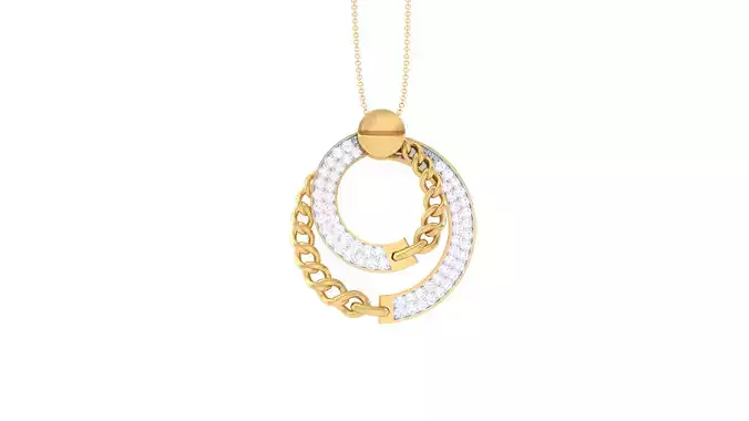 Women Pendant 3dm STL OBJ FBX Renders Details