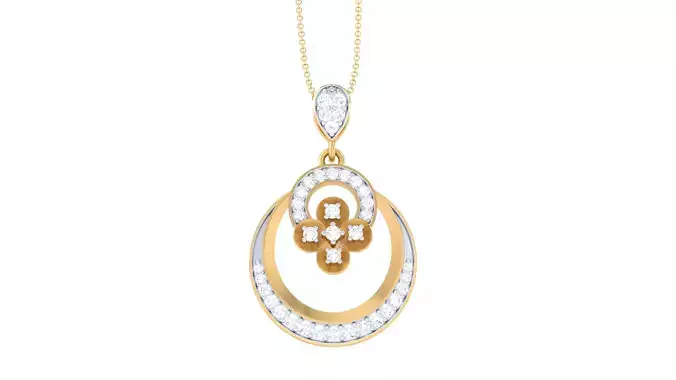 Women Pendant 3dm STL OBJ FBX Renders Details