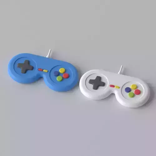 Cartoon Game Controller 1