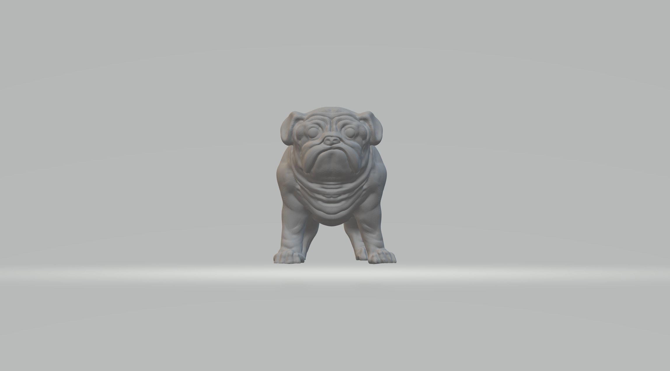 Pub Dog 3D print model_2