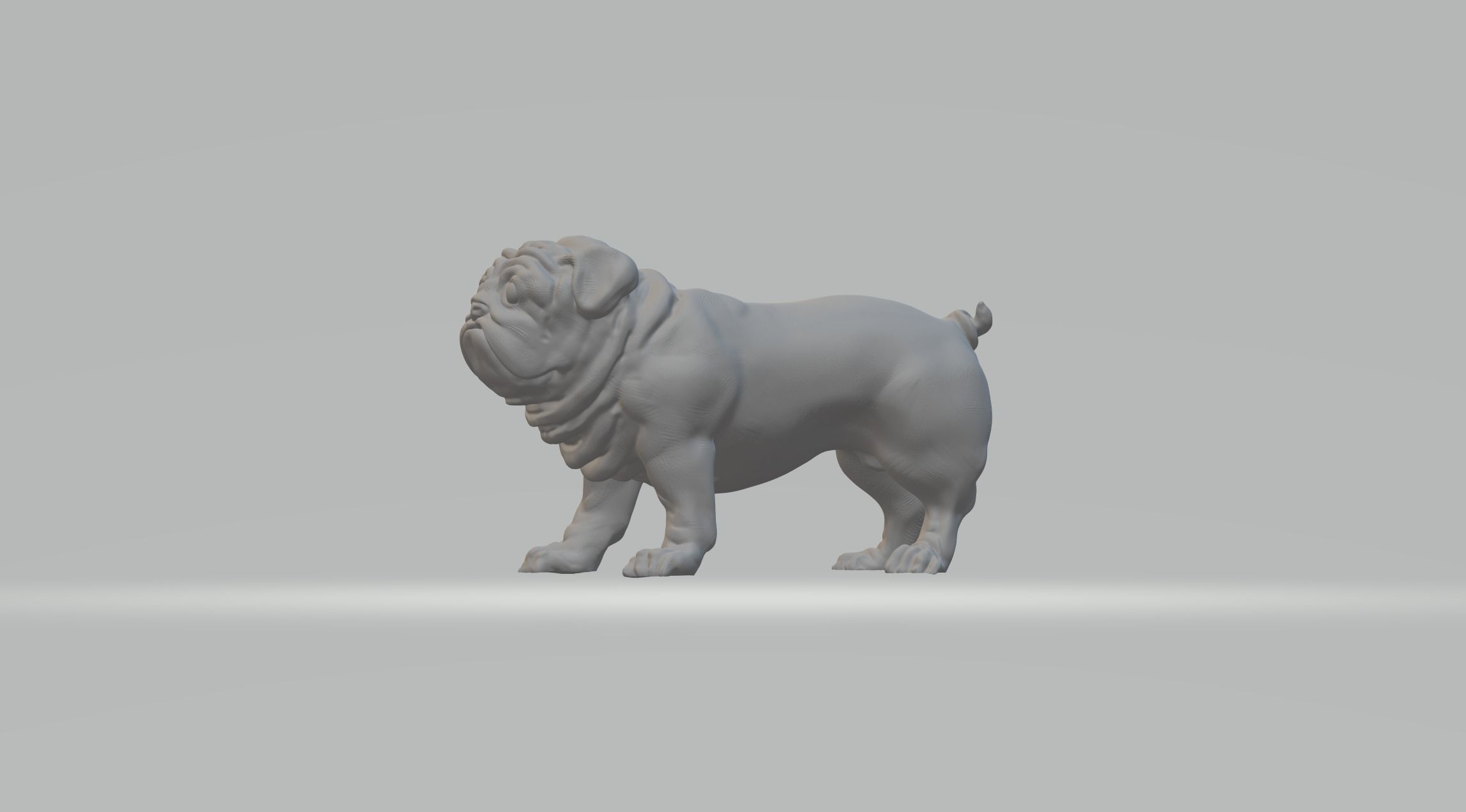 Pub Dog 3D print model_1