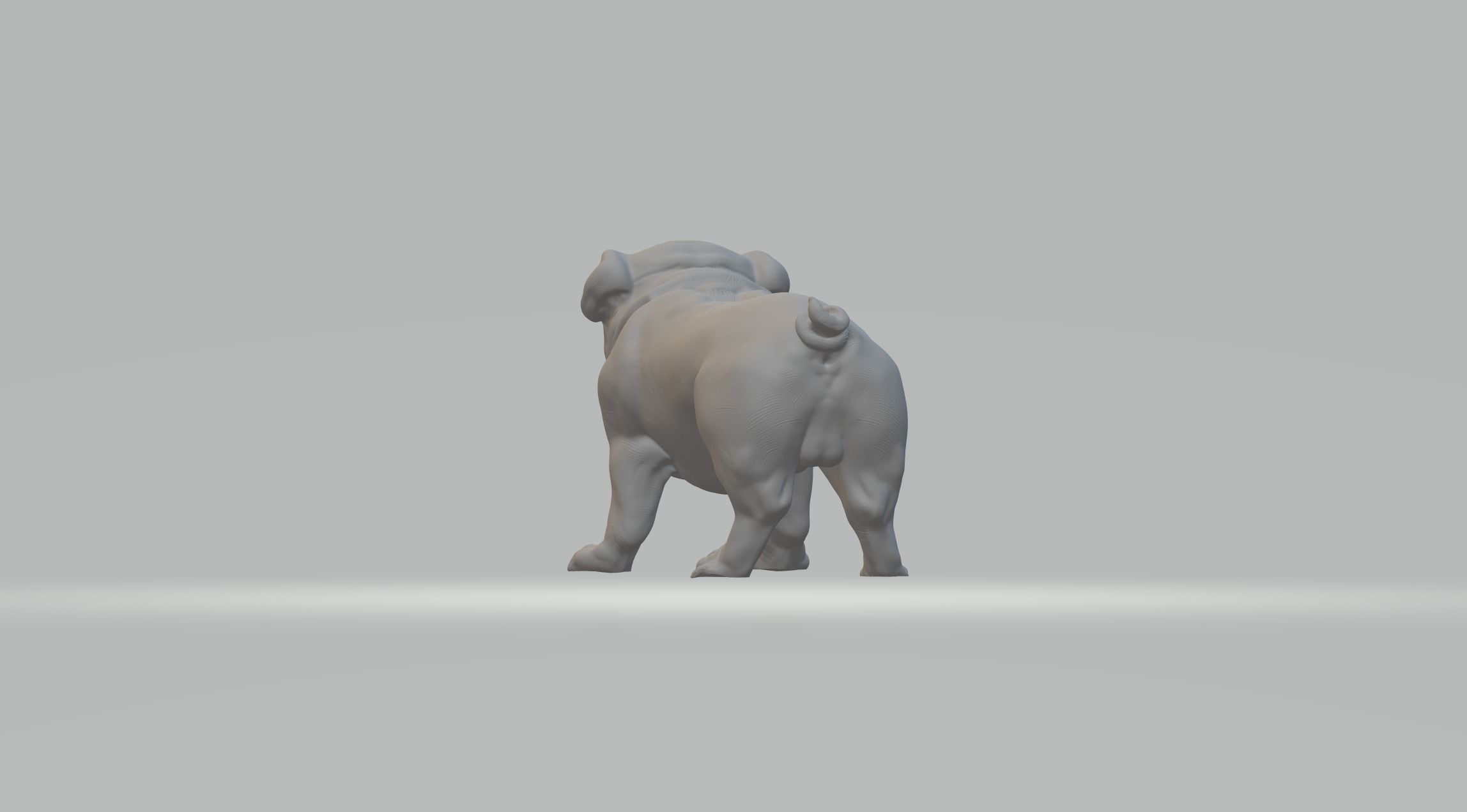Pub Dog 3D print model_3