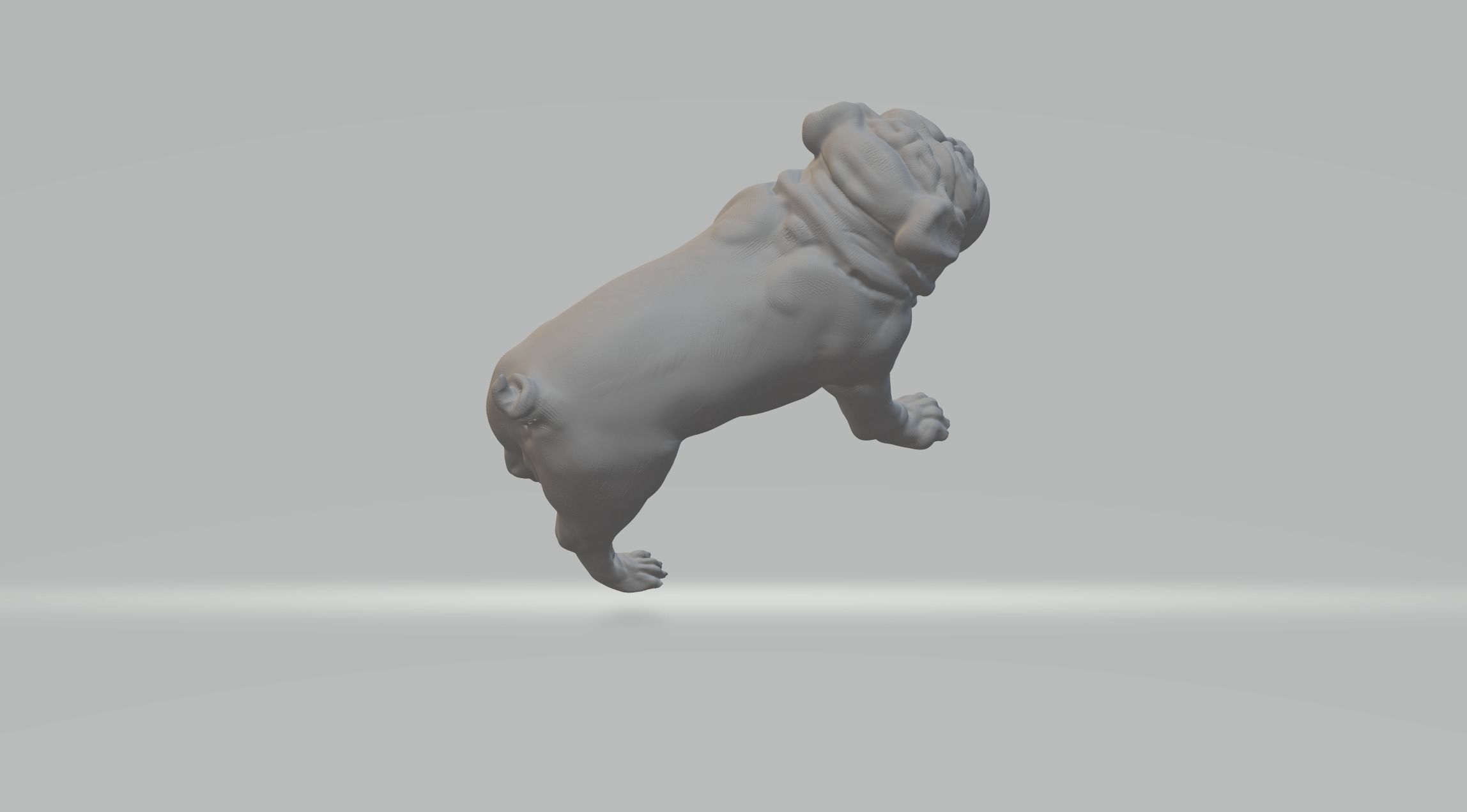 Pub Dog 3D print model_4
