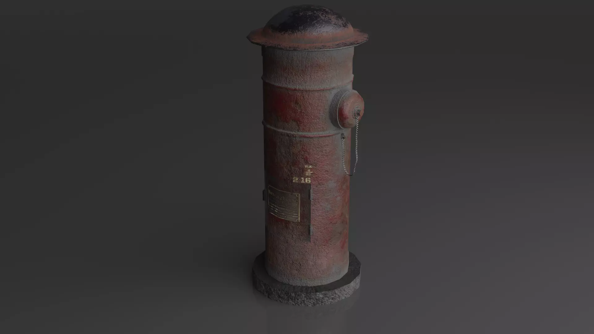 Fire Hydrant Free 3D model