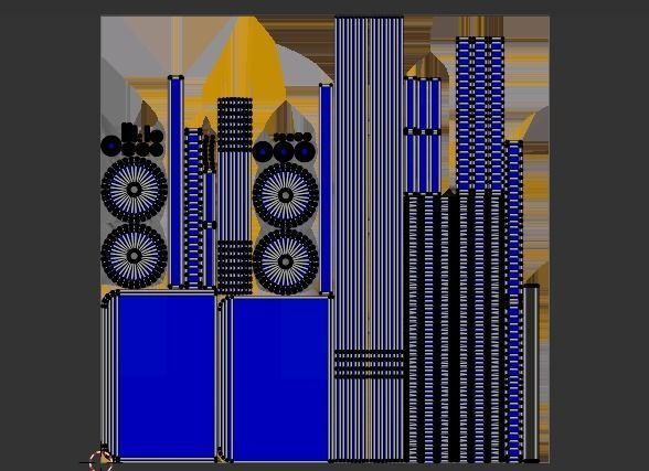 Hand Trolley Truck Low-poly 3D model_6