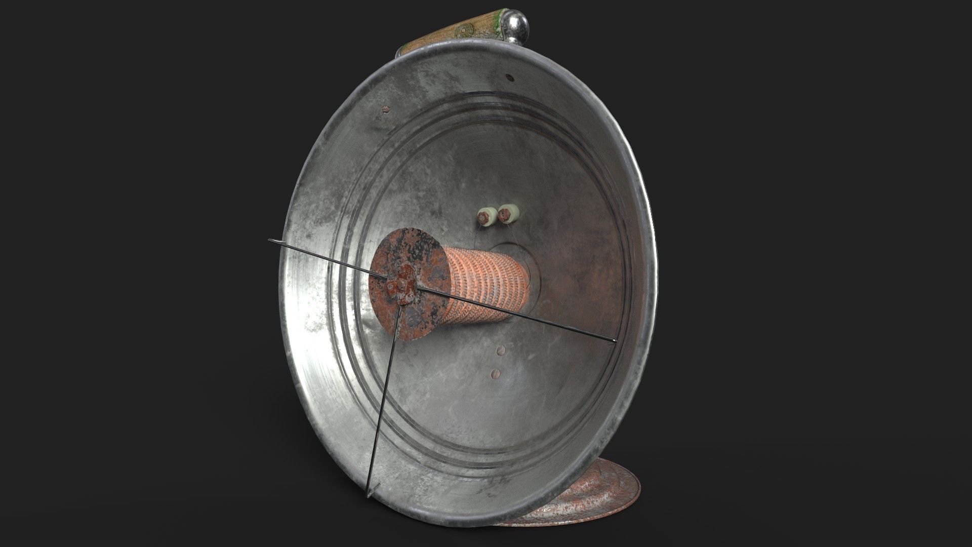 Old Heater 3D model_12