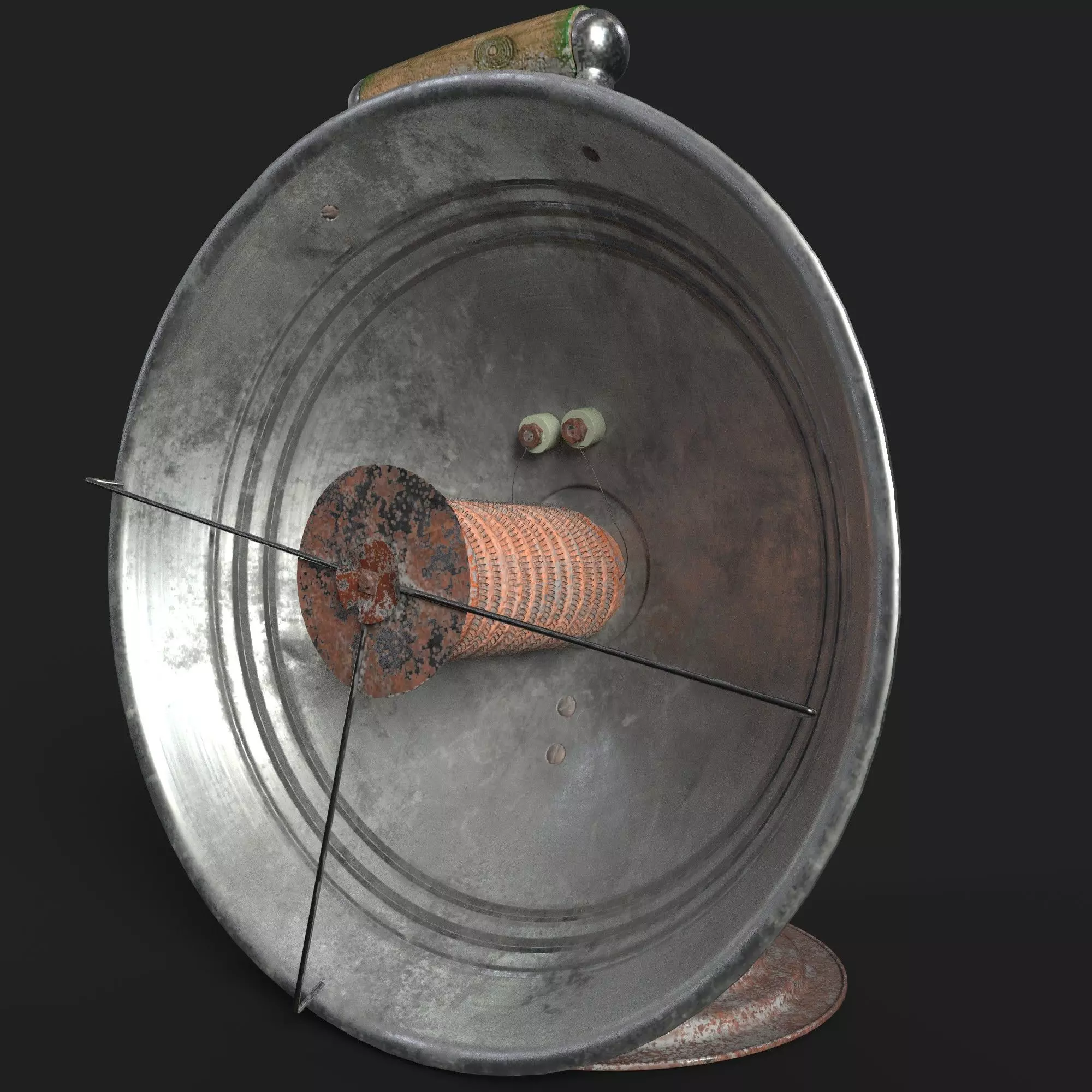 Old Heater 3D model_0