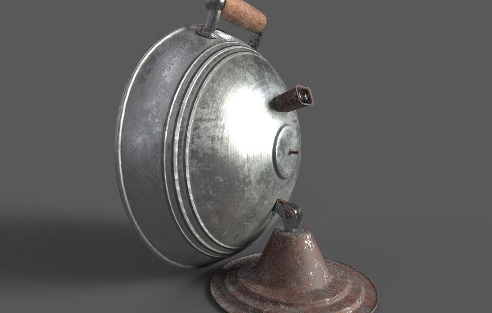 Old Heater 3D model_3