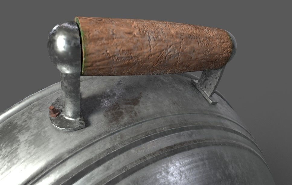 Old Heater 3D model_6