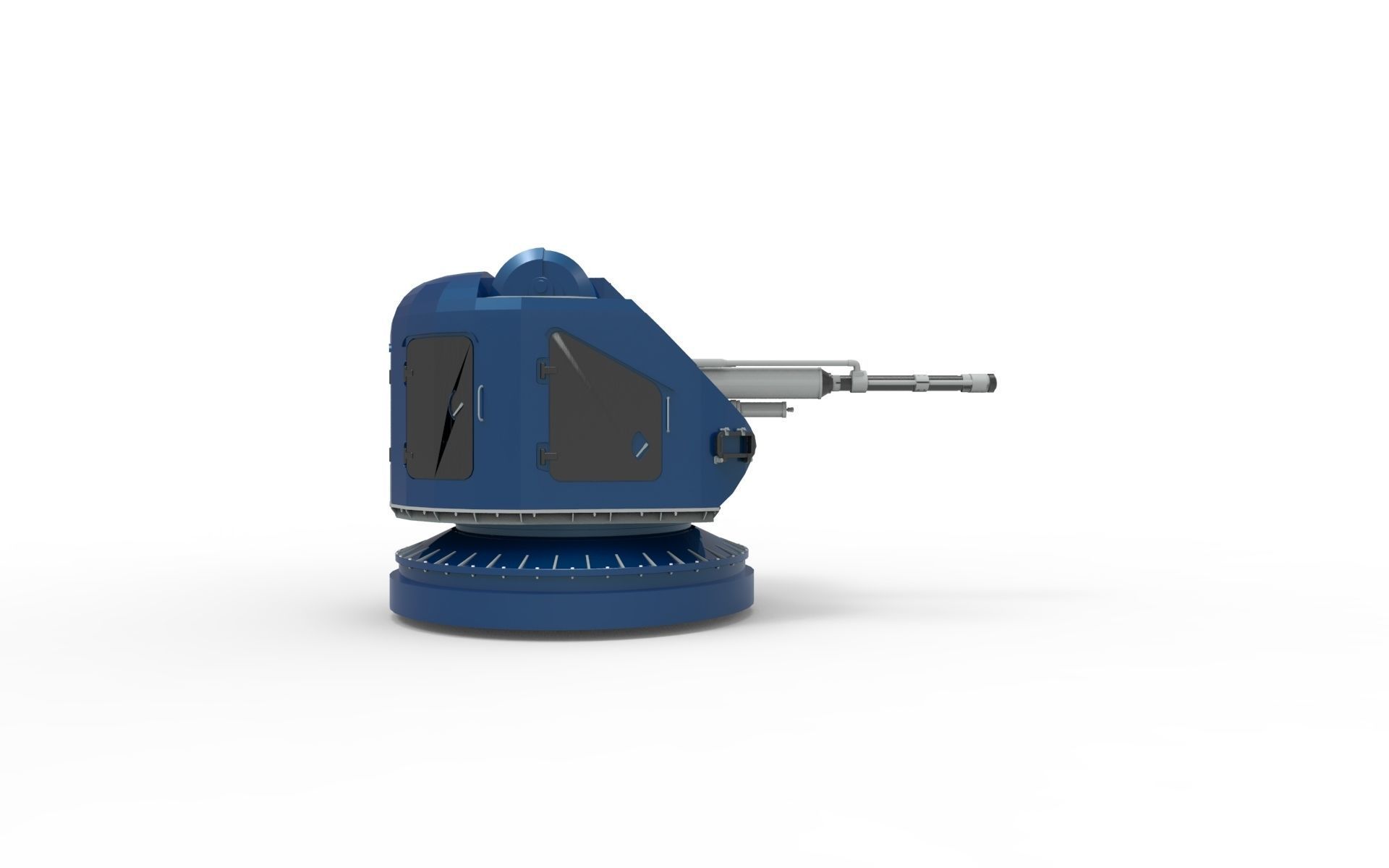 Ak176 Blue 3D model CGTrader