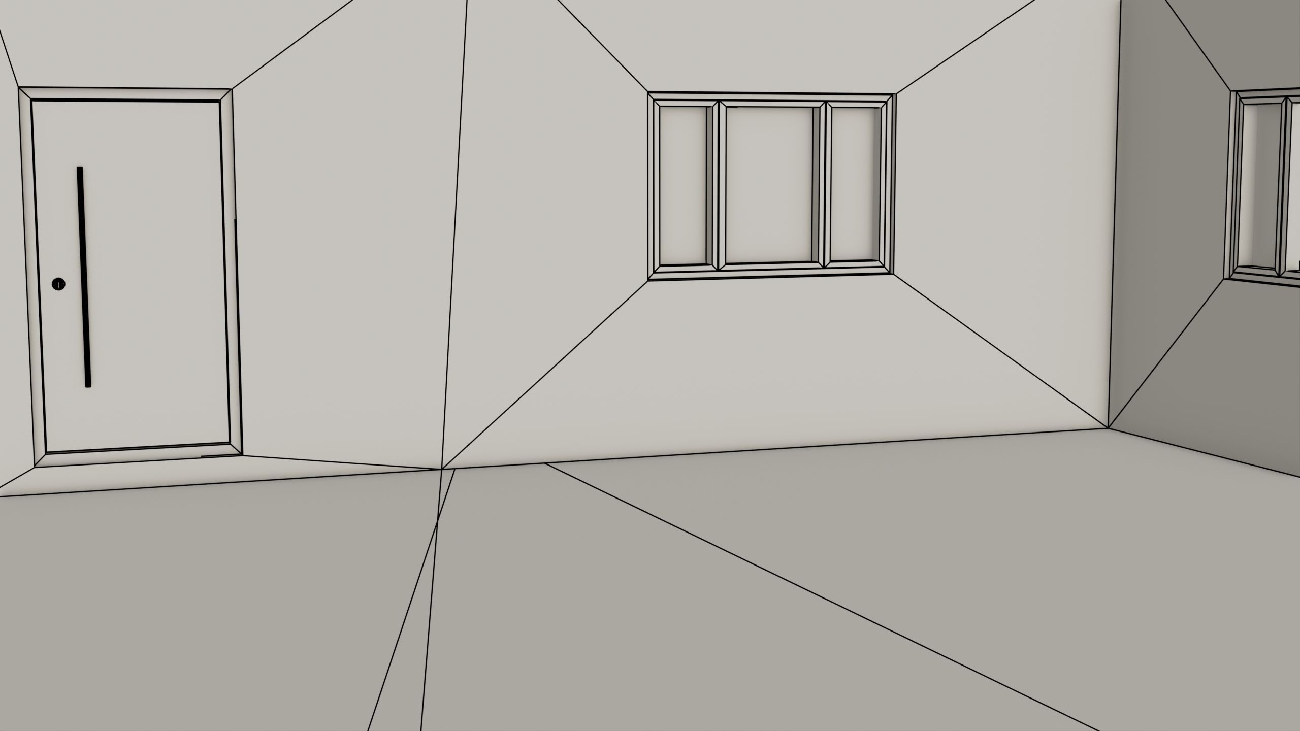 Modern House 02 All PBR Unity UE Textures Included Low-poly 3D model_33