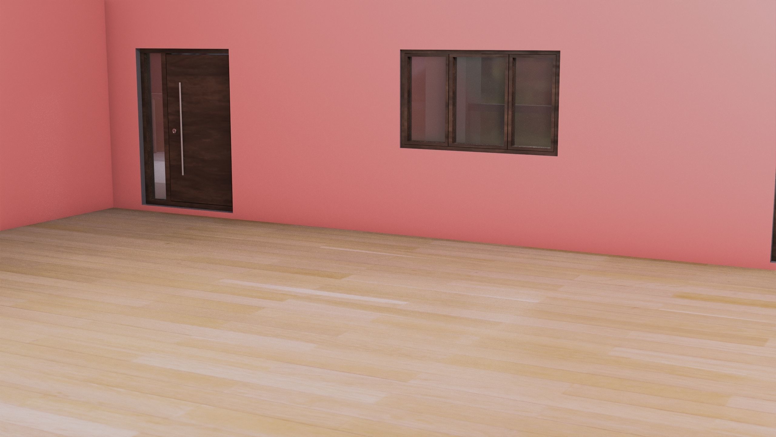 Modern House 02 All PBR Unity UE Textures Included Low-poly 3D model_16