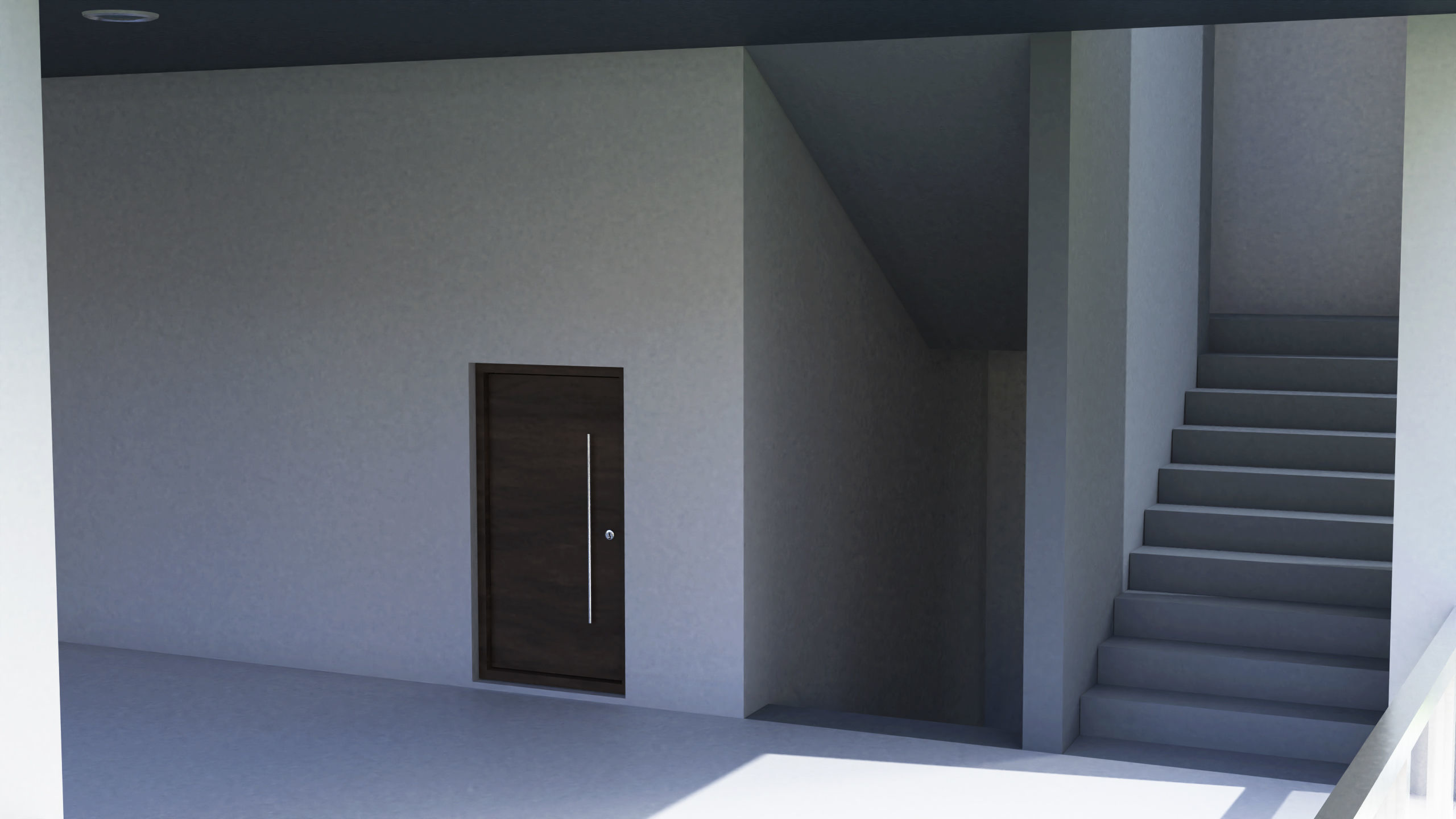 Modern House 02 All PBR Unity UE Textures Included Low-poly 3D model_10