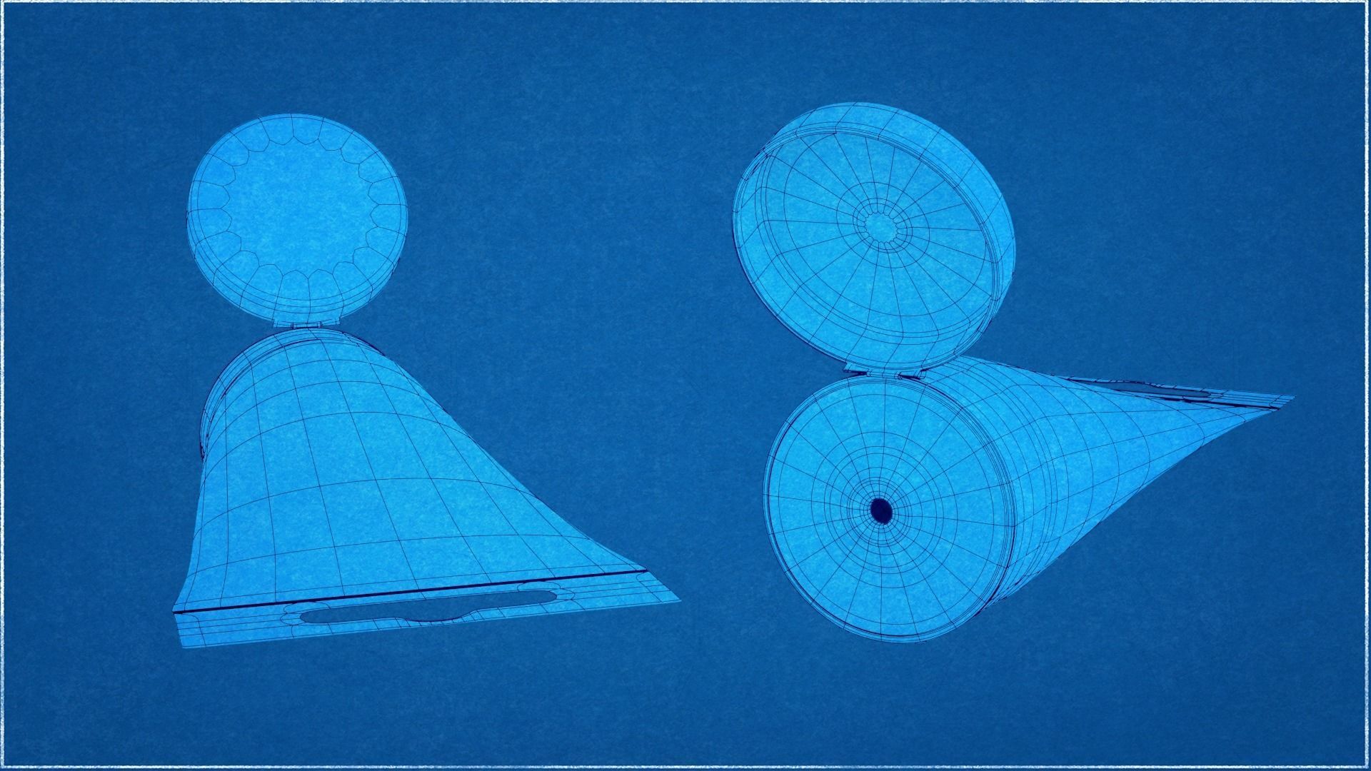 Acrylic Paint Pot Colors 3D model_10