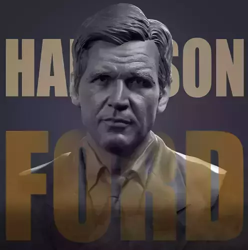 Harrison Ford 3D print model