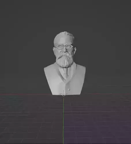 Nikolai Rimsky Korsakov 3D print model