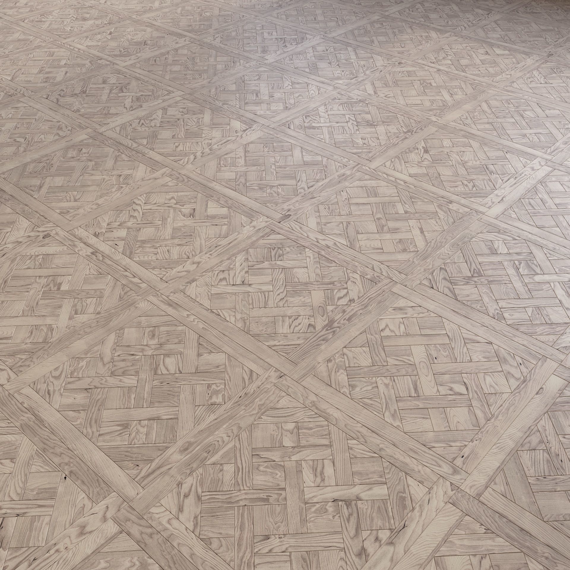 Parquet - Laminate - Wooden floor 2 in 1 Low-poly 3D model_2