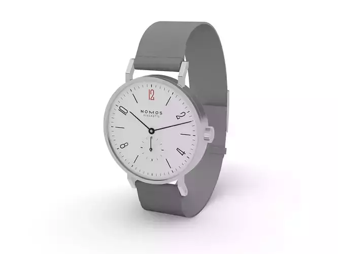 Nomos Tangente Watch Free 3D model