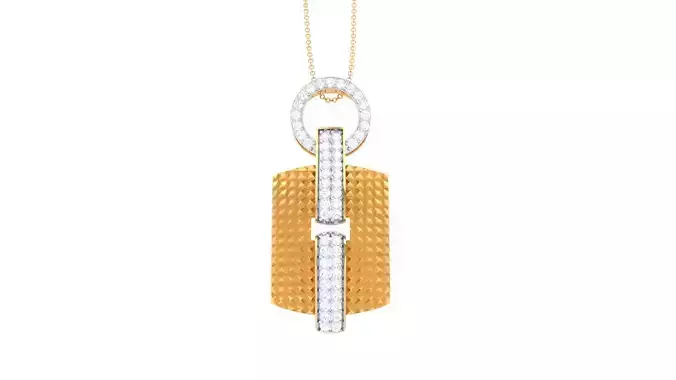 Women Pendant 3dm STL OBJ FBX Renders Details